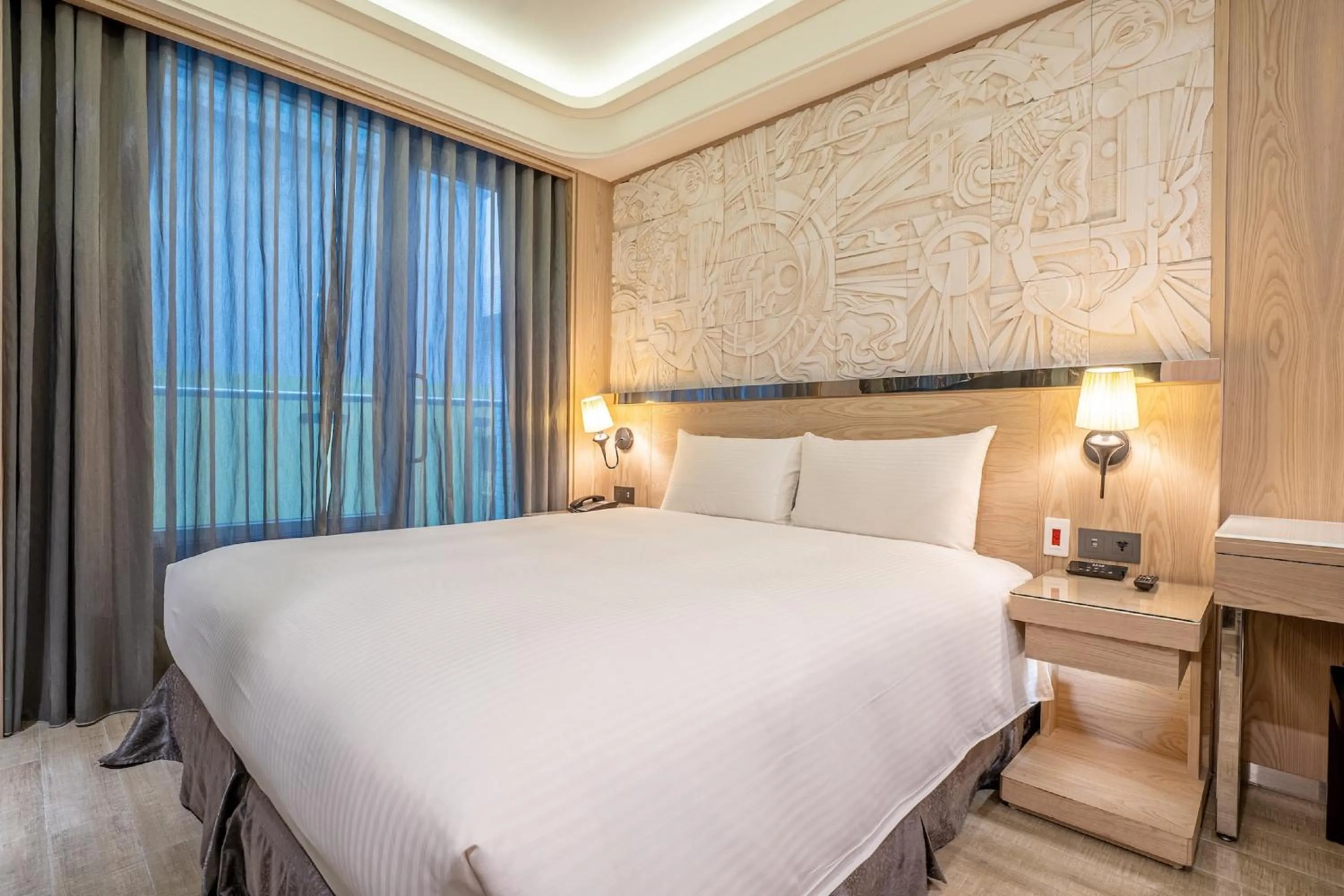 bunk bed, Bed in Guide Hotel Taichung Ziyou