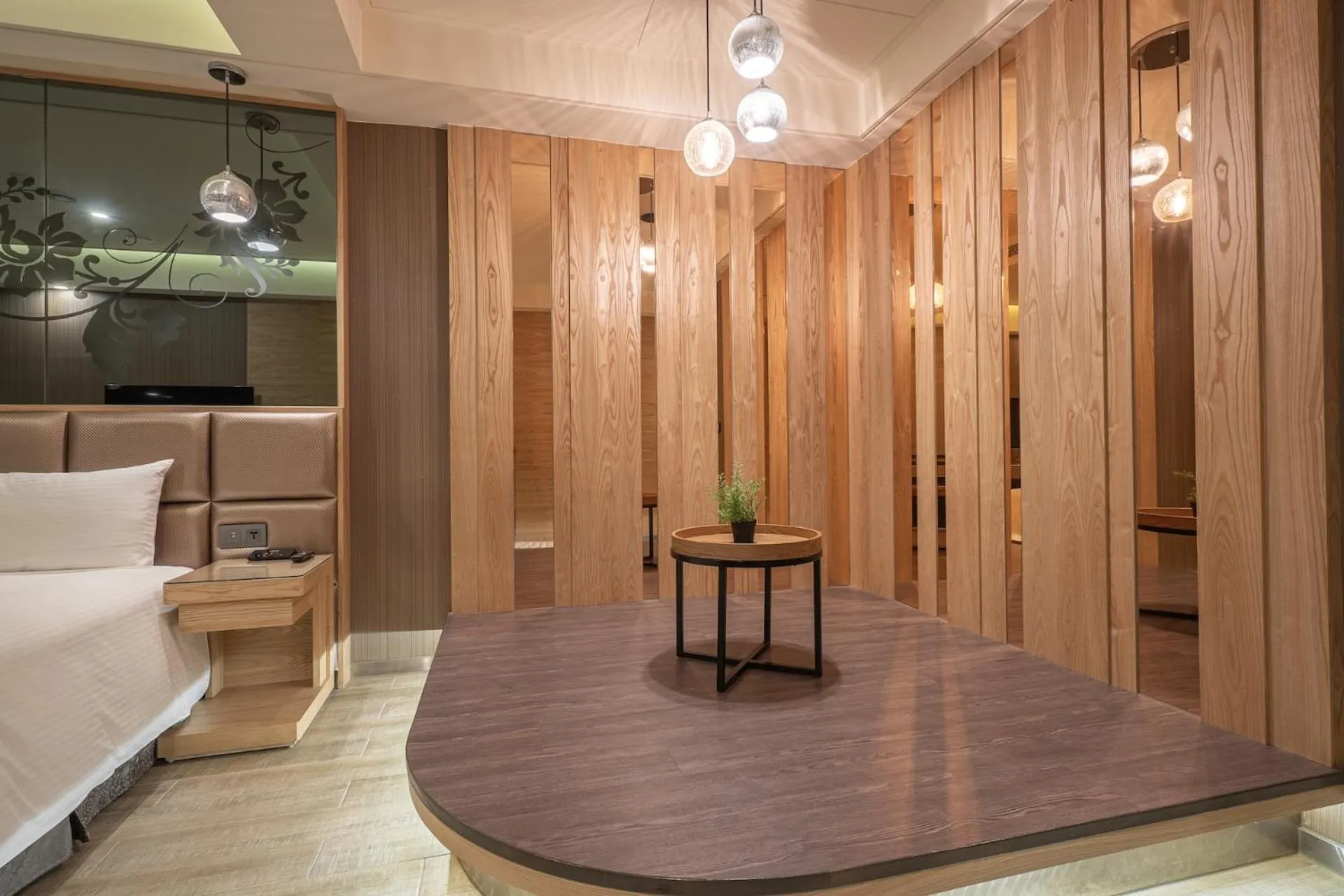 Living room in Guide Hotel Taichung Ziyou