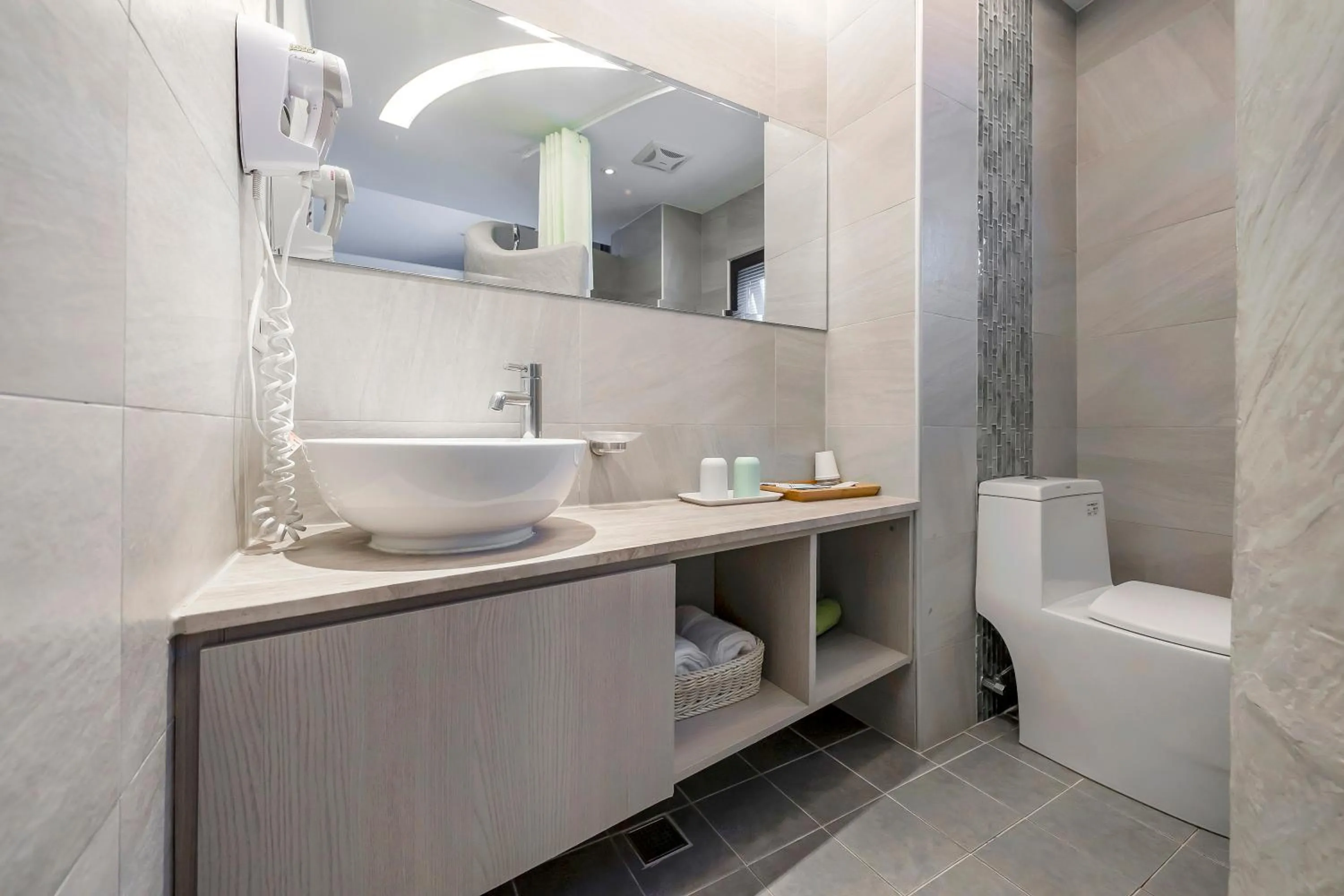 Bathroom in Pacific Inn