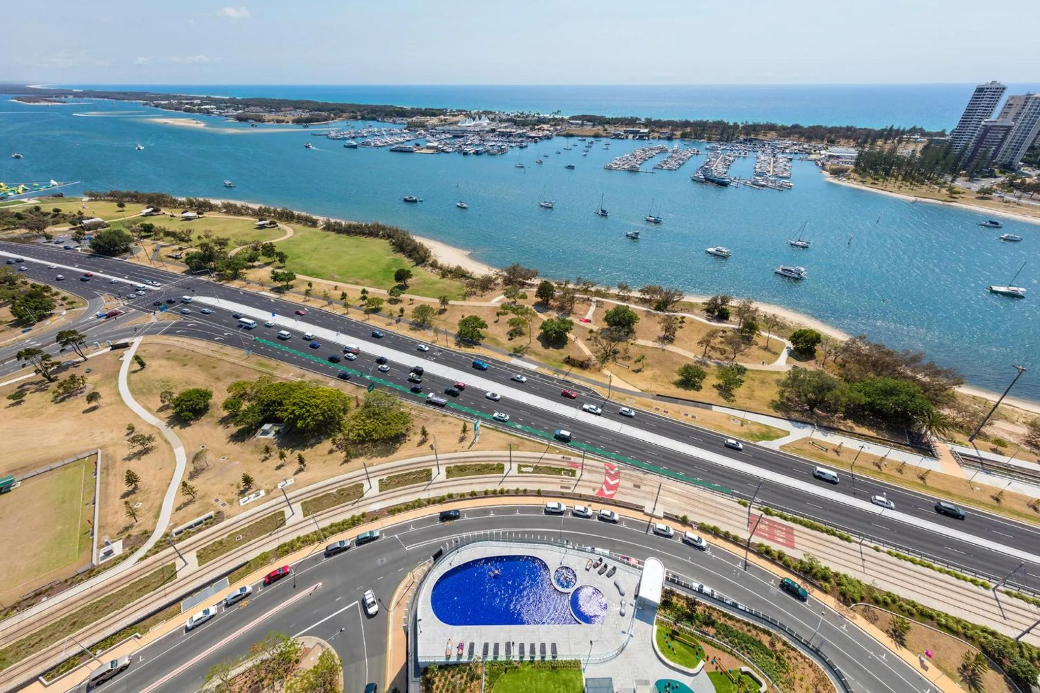 View (from property/room) in Meriton Suites Southport