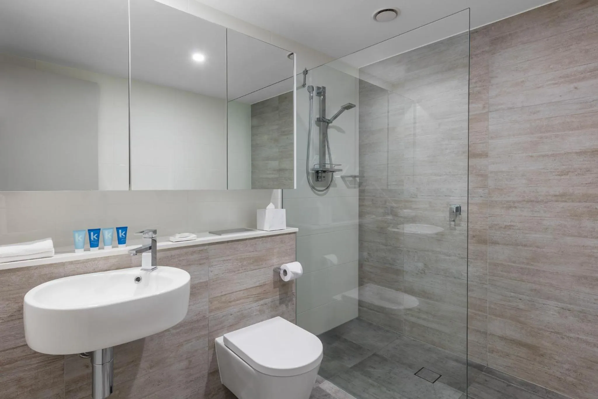 Bathroom in Meriton Suites Southport