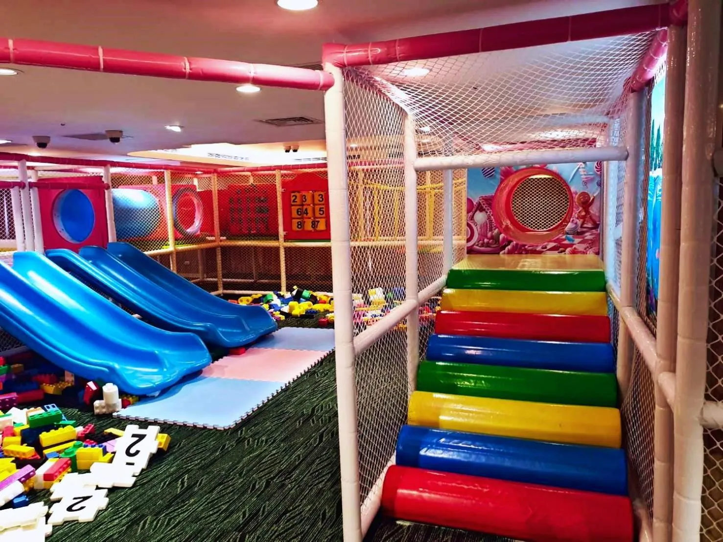 Children play ground in Chii Lih Resort