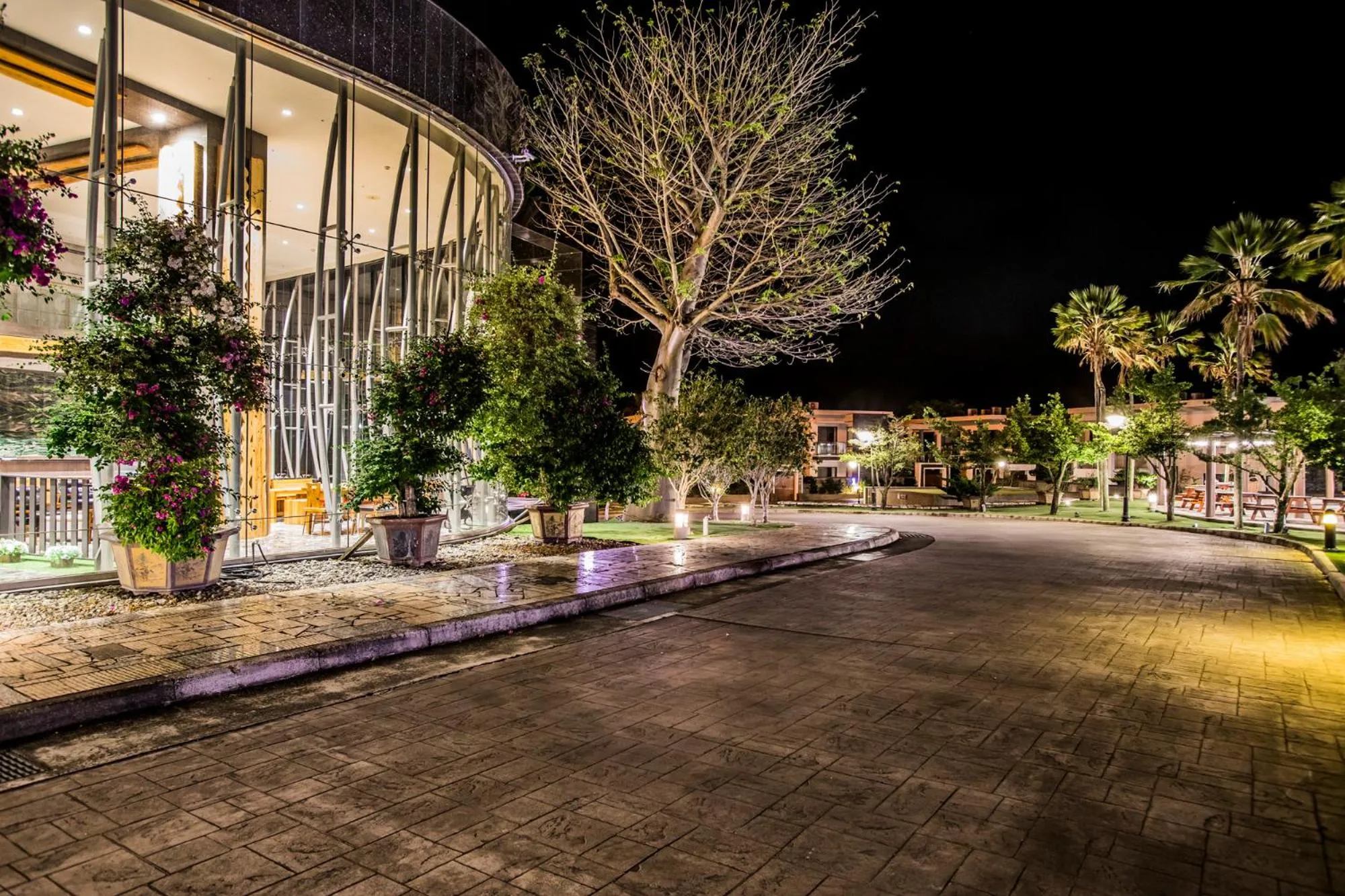 Garden view in Chii Lih Resort