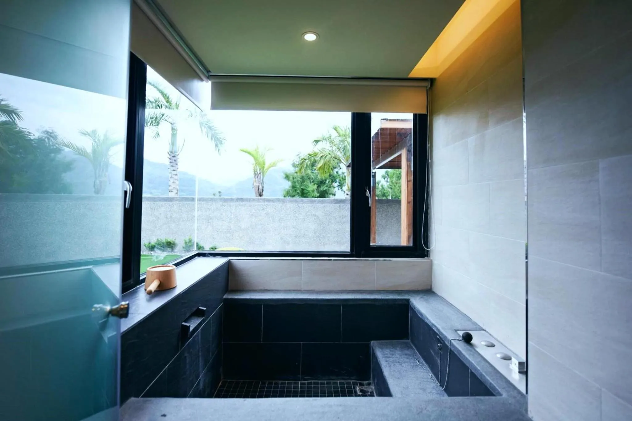 Hot Spring Bath in Chii Lih Resort