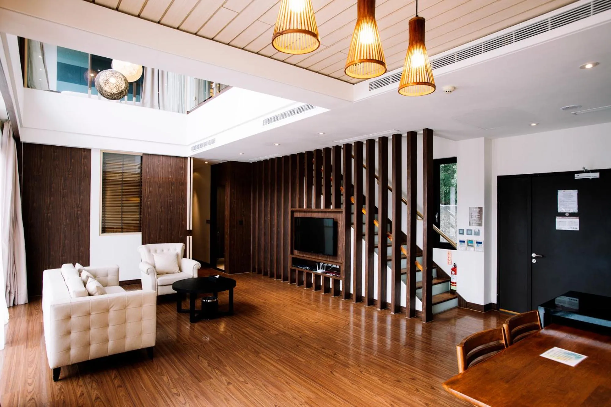 Living room in Chii Lih Resort