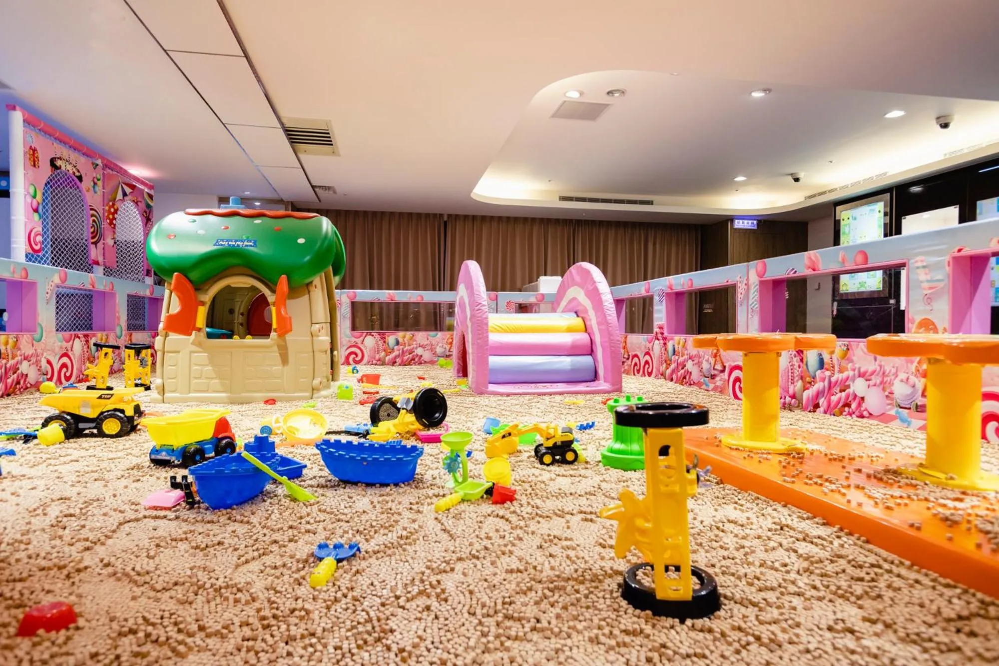 Children play ground in Chii Lih Resort