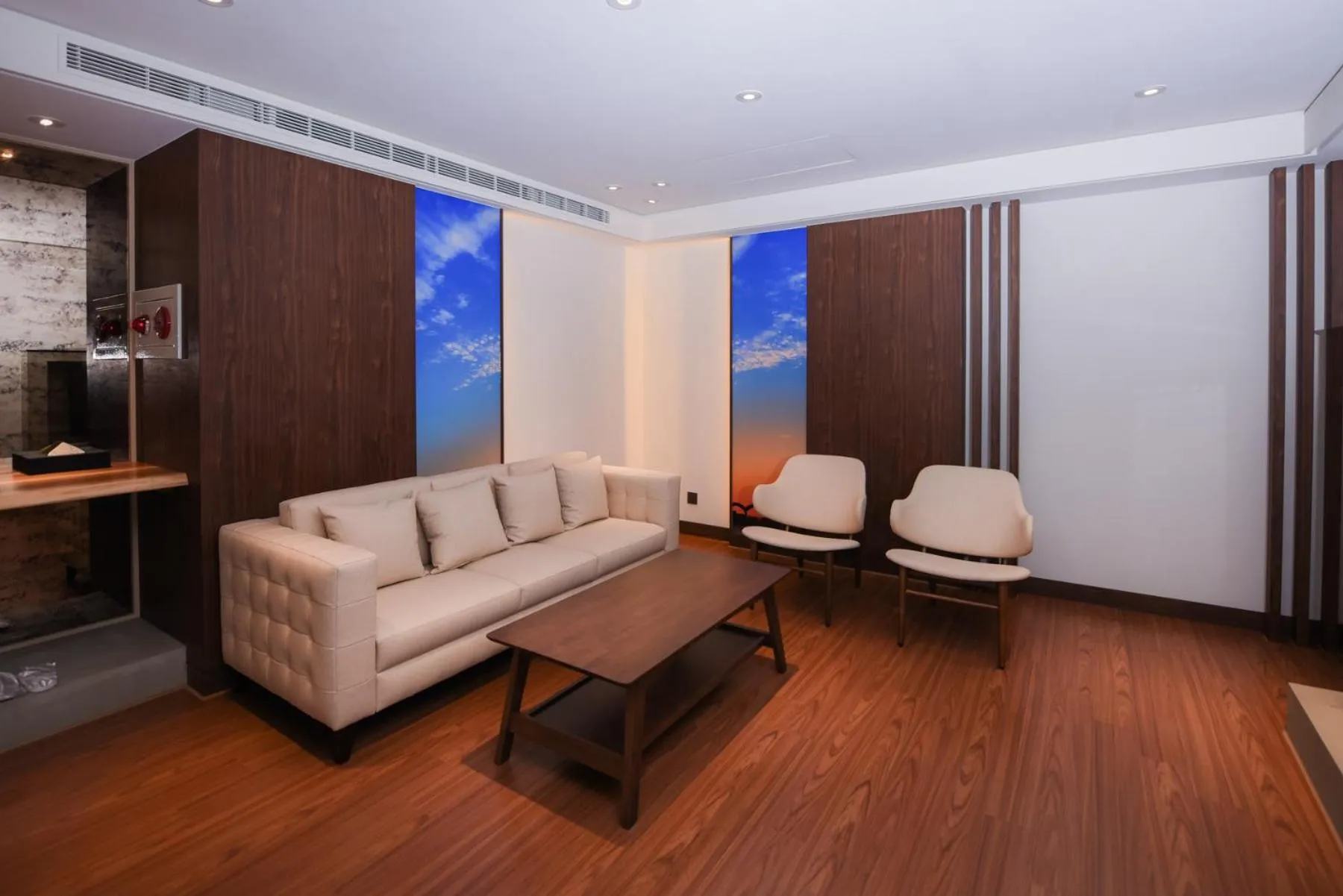 Living room in Chii Lih Resort