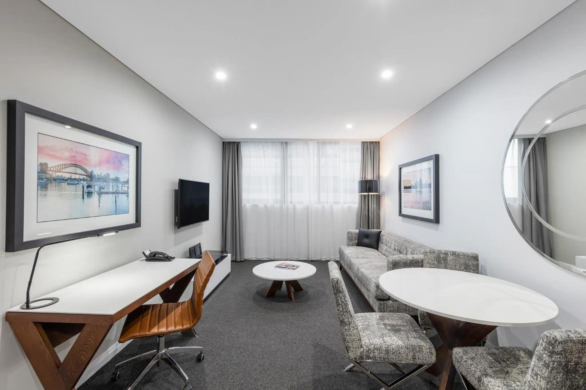 Living room in Meriton Suites North Sydney