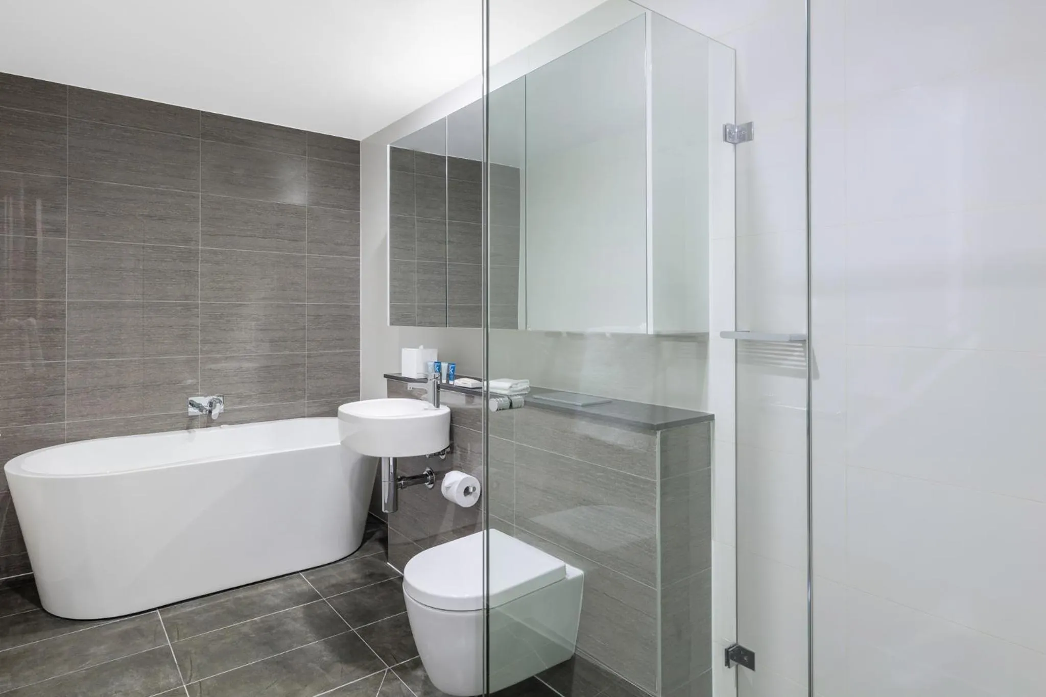 Bathroom in Meriton Suites North Sydney