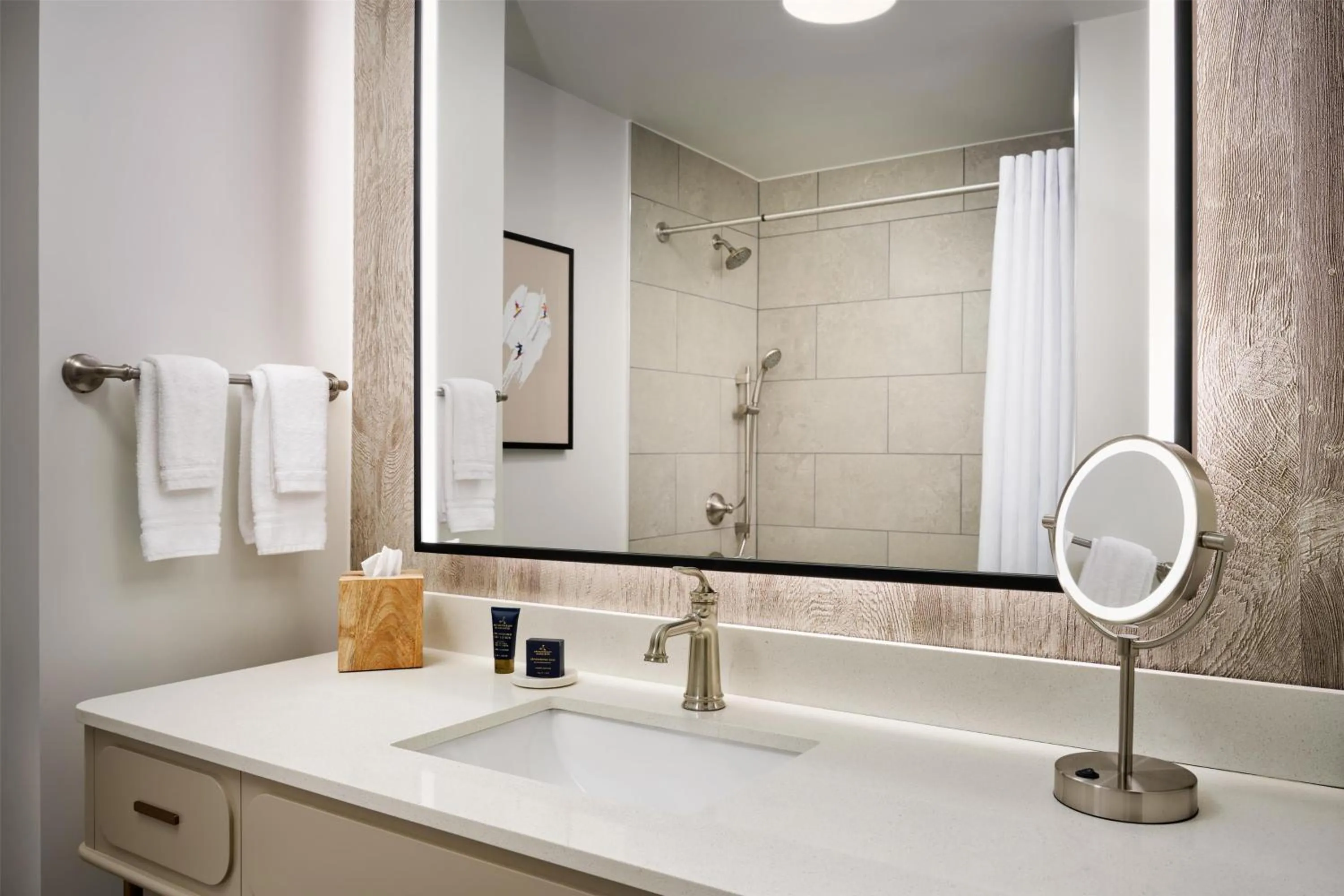 Bathroom in Martis Valley Lodge, Tapestry Collection by Hilton