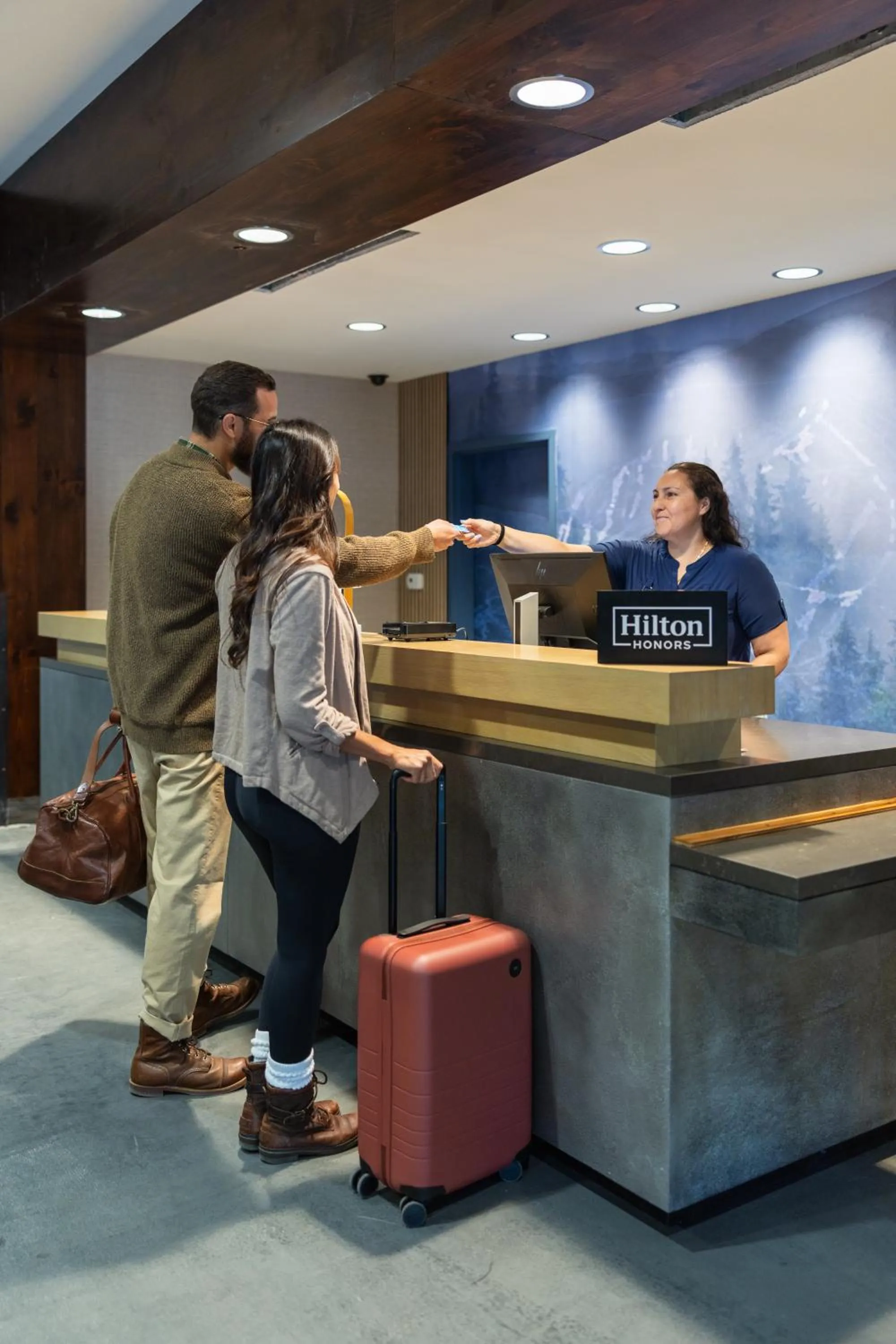 Lobby or reception in Martis Valley Lodge, Tapestry Collection by Hilton