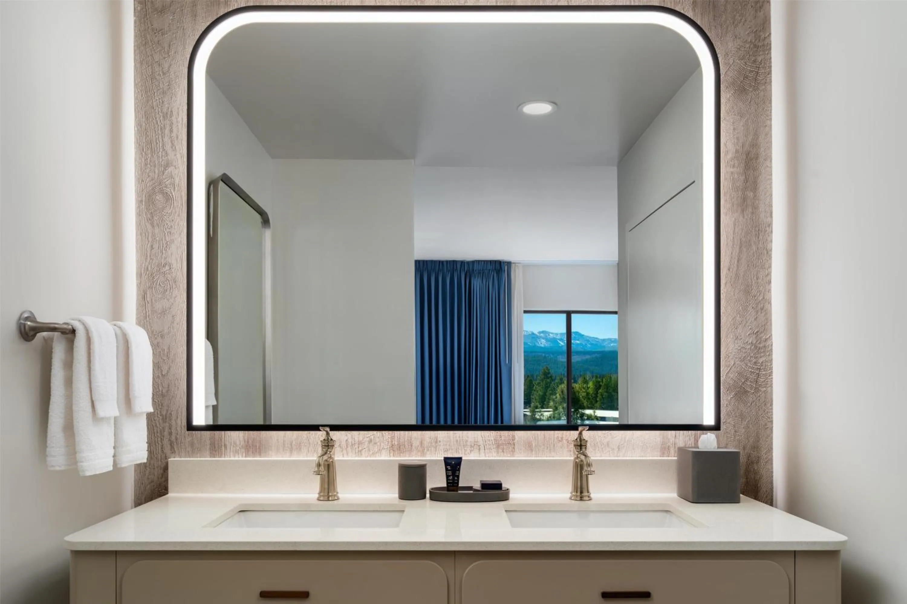 Bathroom in Martis Valley Lodge, Tapestry Collection by Hilton