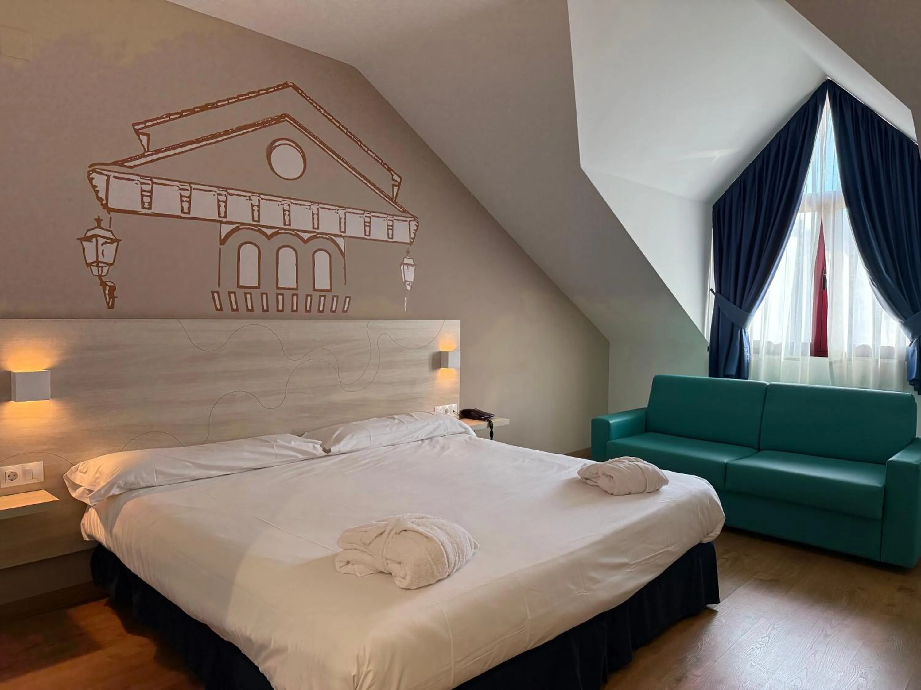 Bed in Hotel Balneario de Graena