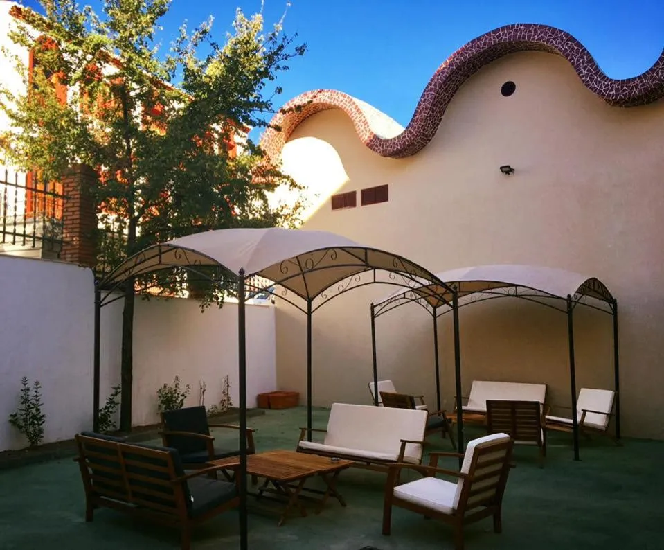 Patio in Hotel Balneario de Graena