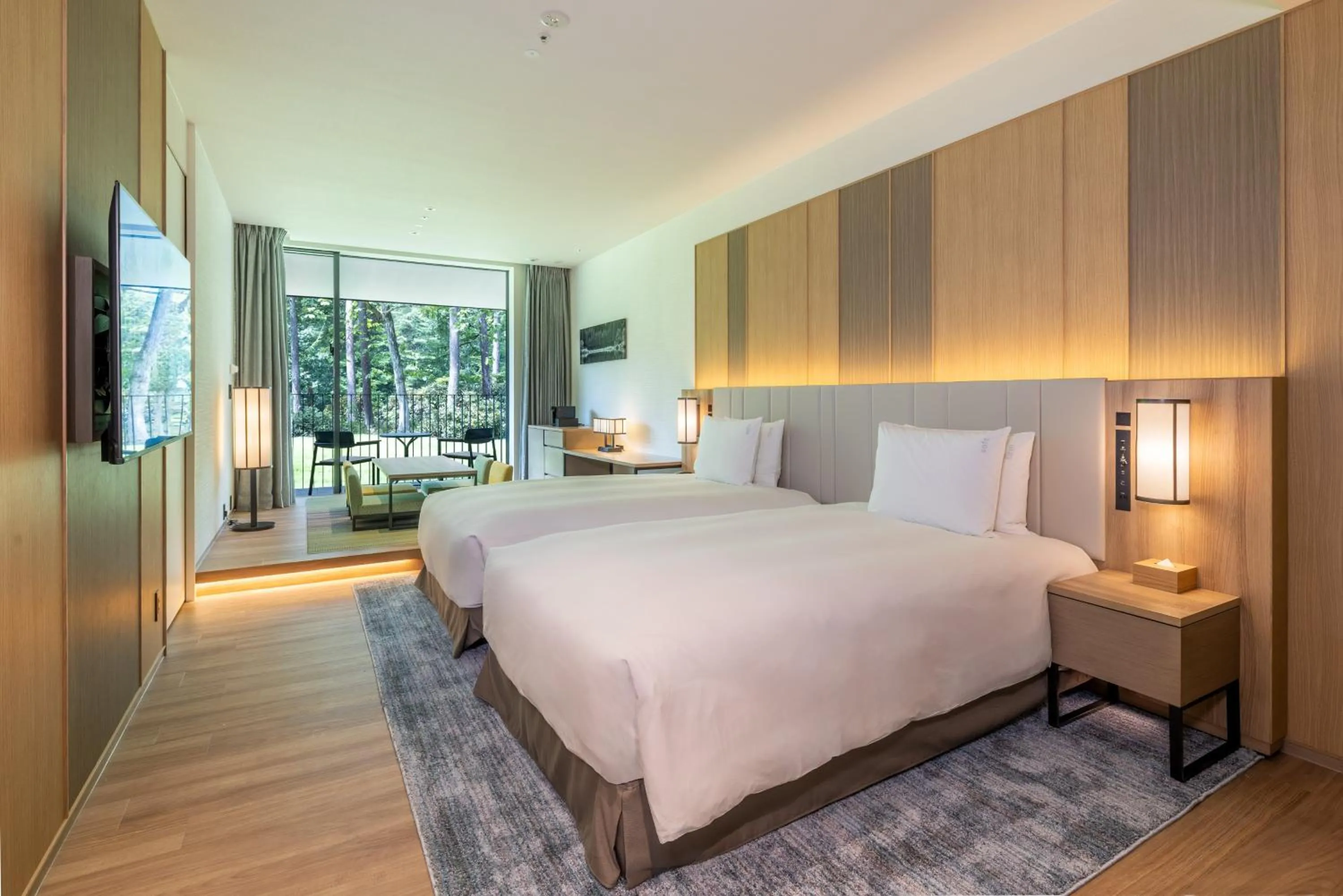 Photo of the whole room, Bed in Holiday Inn Resort Shinano-Omachi Kuroyon by IHG