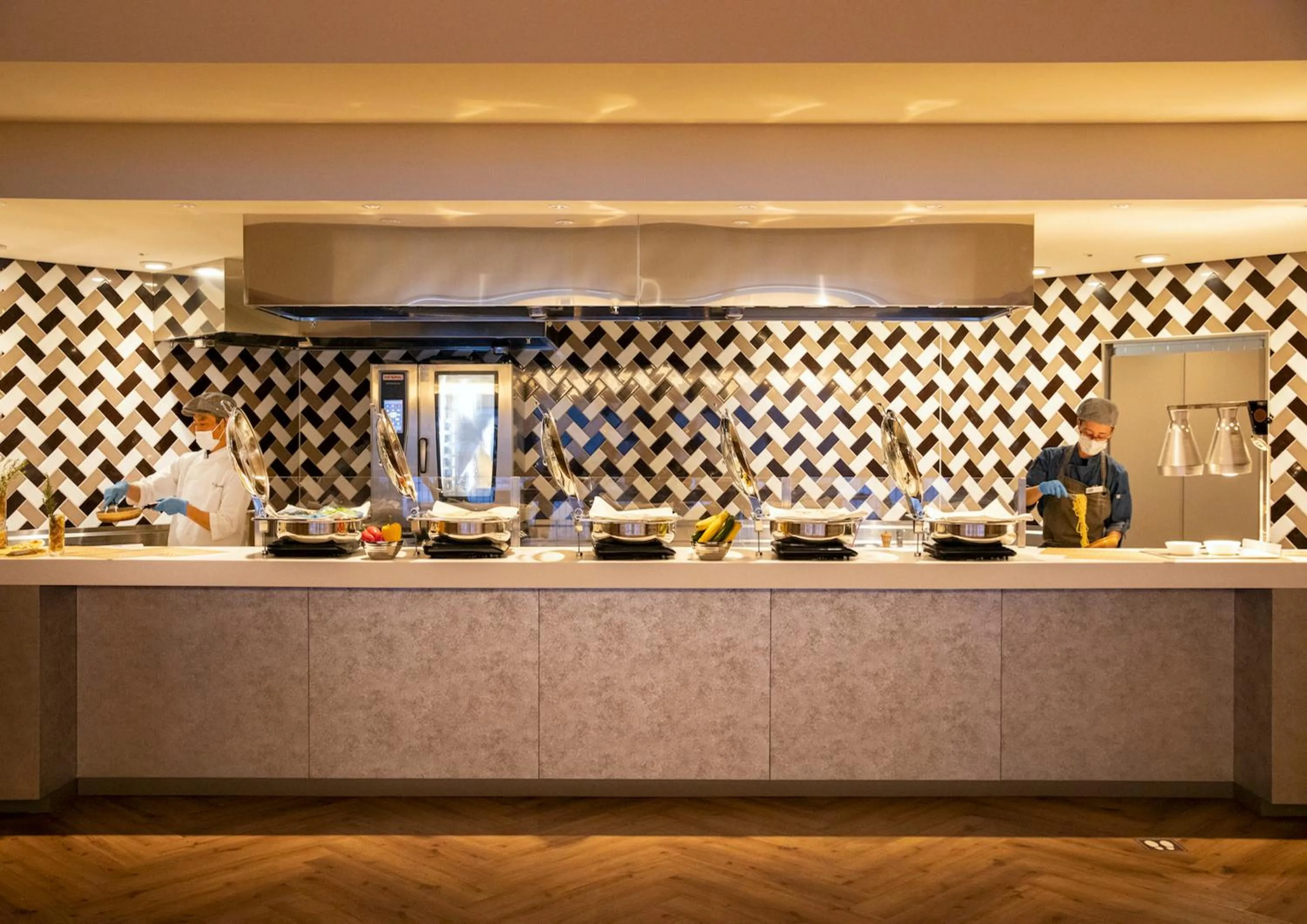 Dinner in Holiday Inn Resort Shinano-Omachi Kuroyon, an IHG Hotel