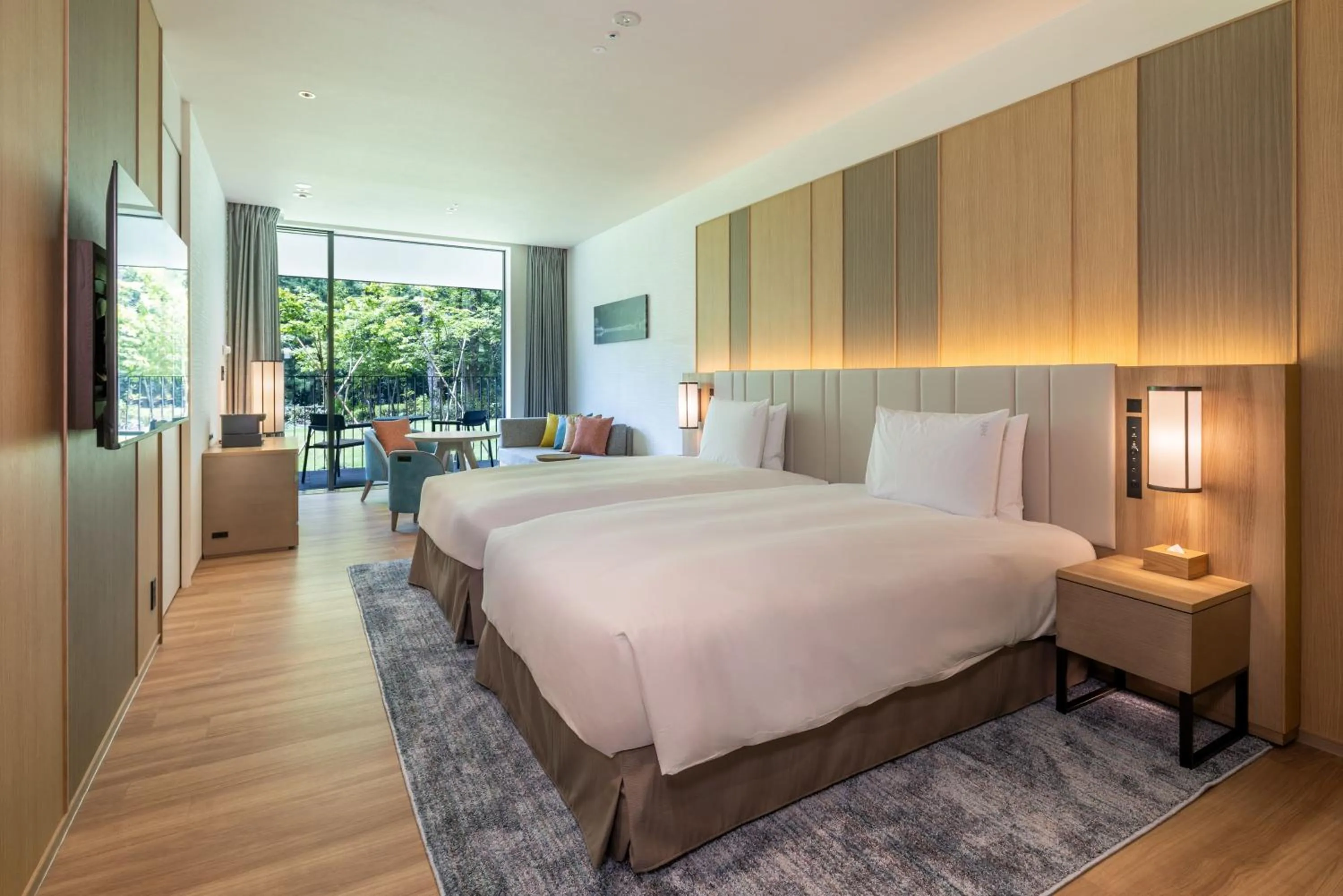 Bed in Holiday Inn Resort Shinano-Omachi Kuroyon by IHG