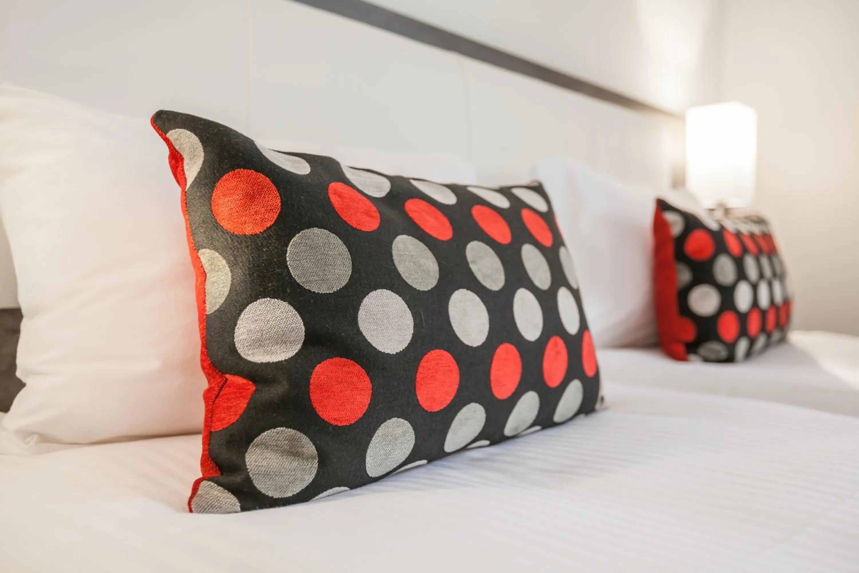 Decorative detail, Bed in Logis Hotel Restaurant & SPA Au Comte d'Ornon