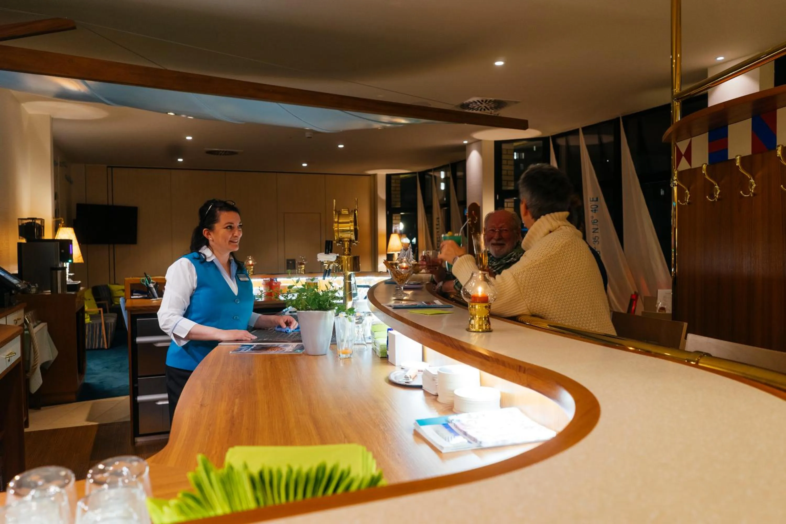 Lounge or bar in Aparthotel Kachelot