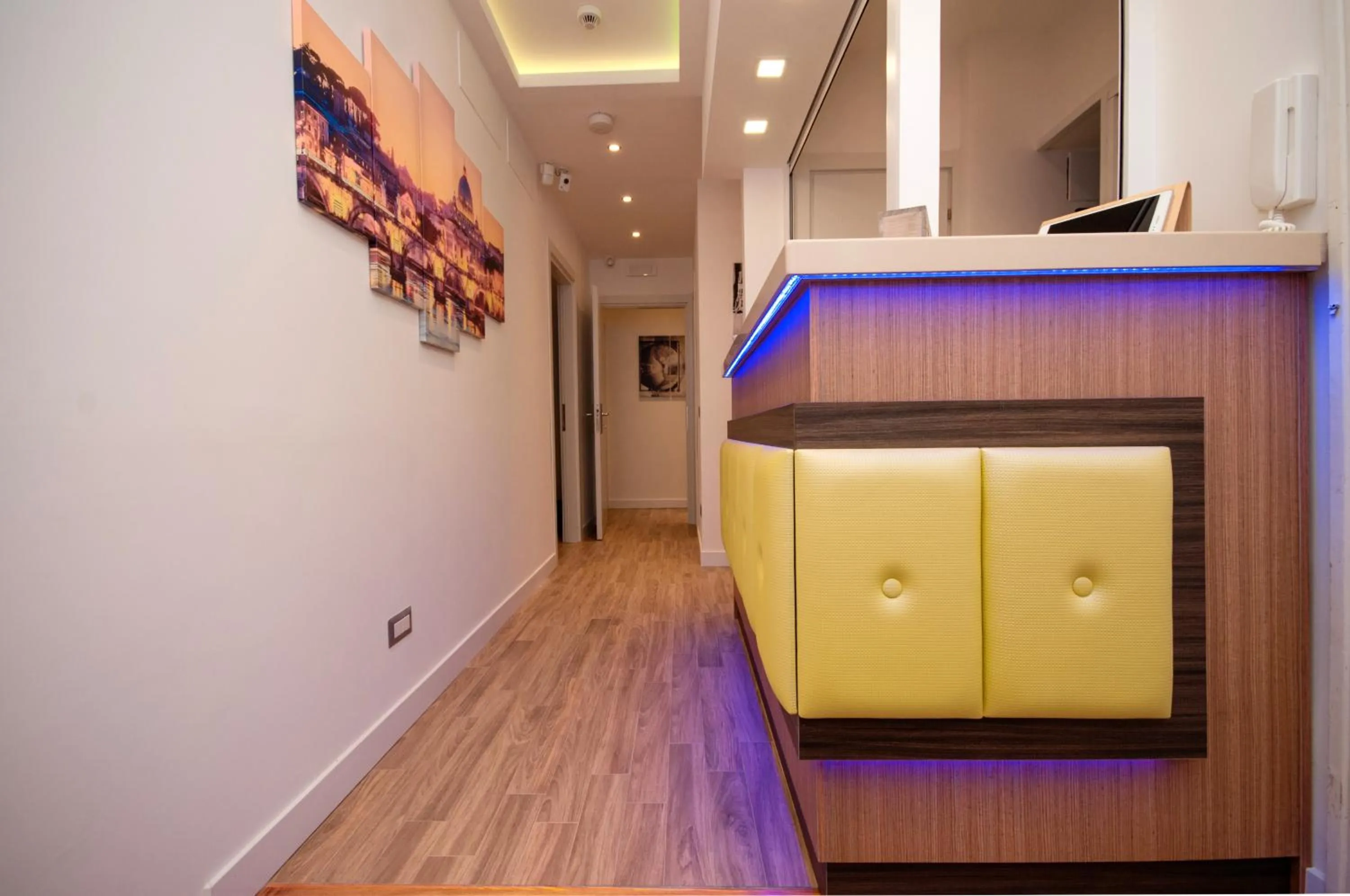 Lobby or reception in Vatican Relais Rome