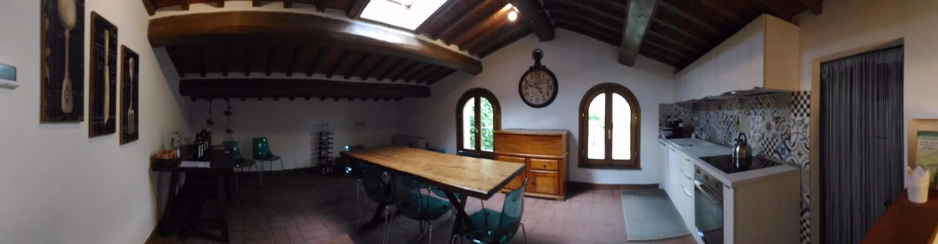 Communal kitchen in Capanna 1826