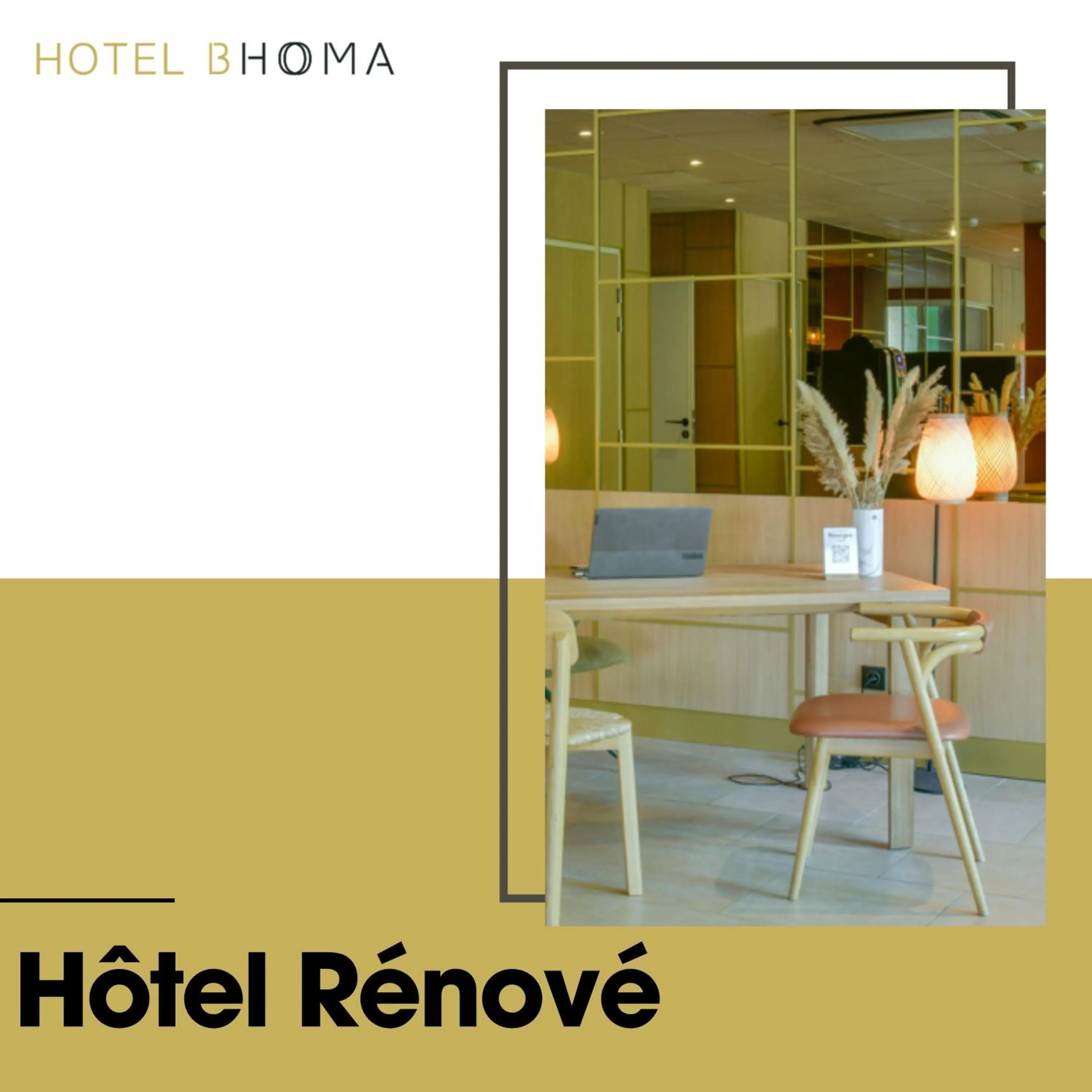 Lobby or reception in B Hôtel Olympia Bourges - rénovation terminée