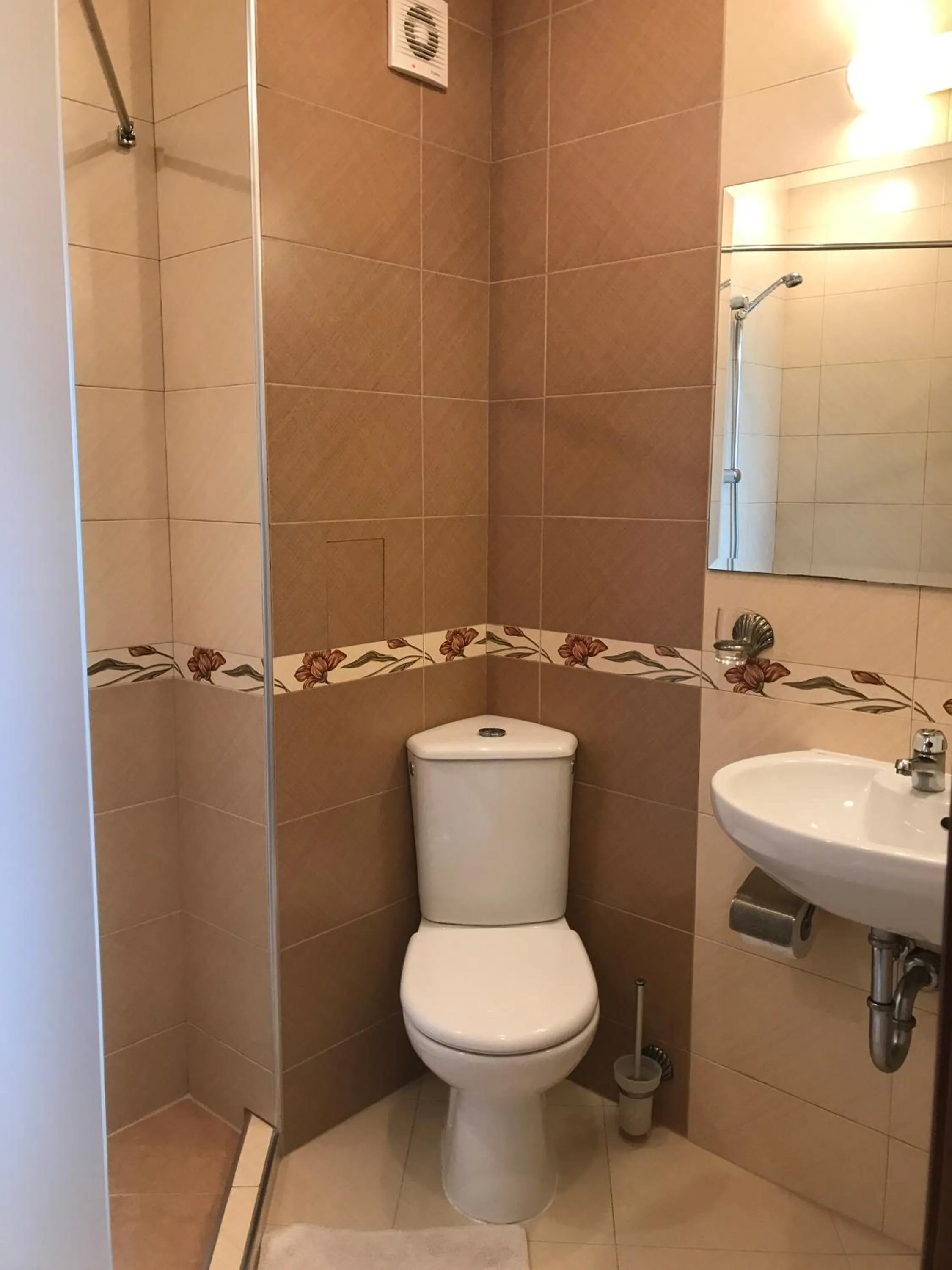 Bathroom in Family Hotel Radiana