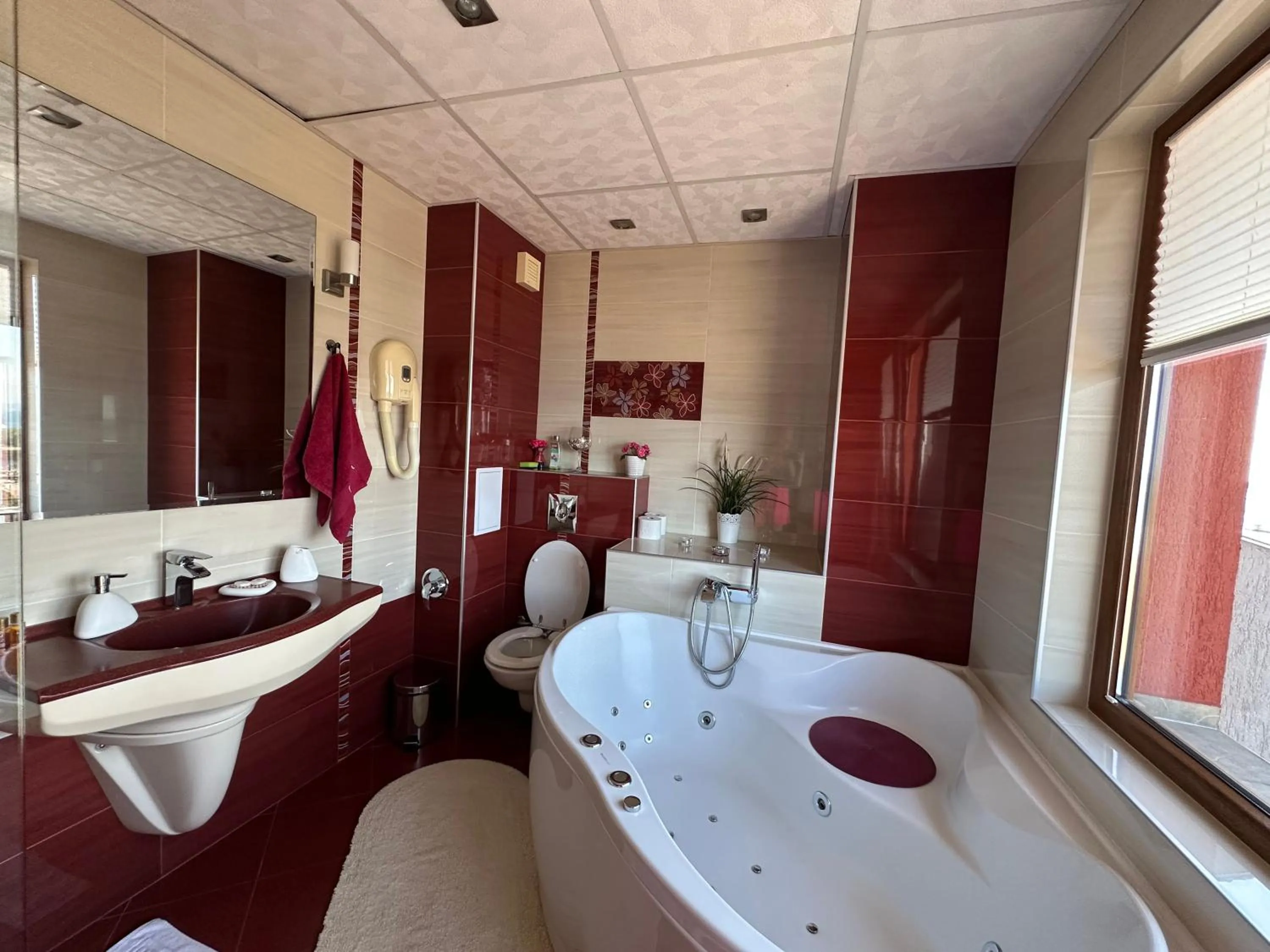 Shower in Family Hotel Radiana