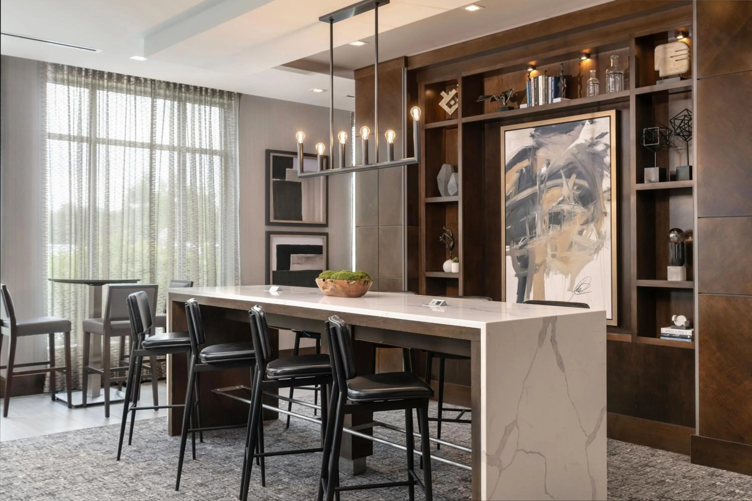 Lobby or reception in Residence Inn by Marriott Boston Concord