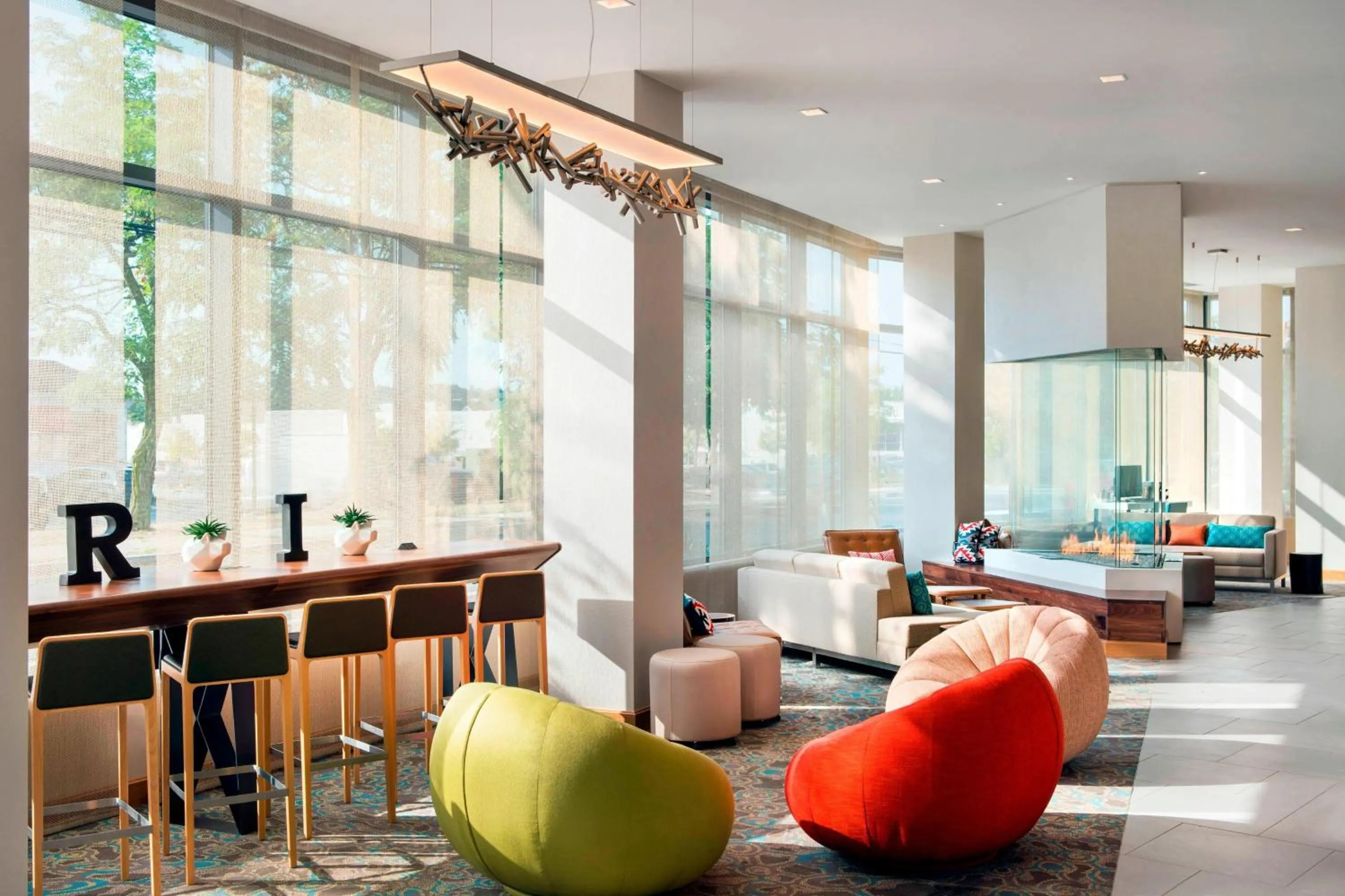 Lobby or reception in Residence Inn by Marriott Boston Watertown