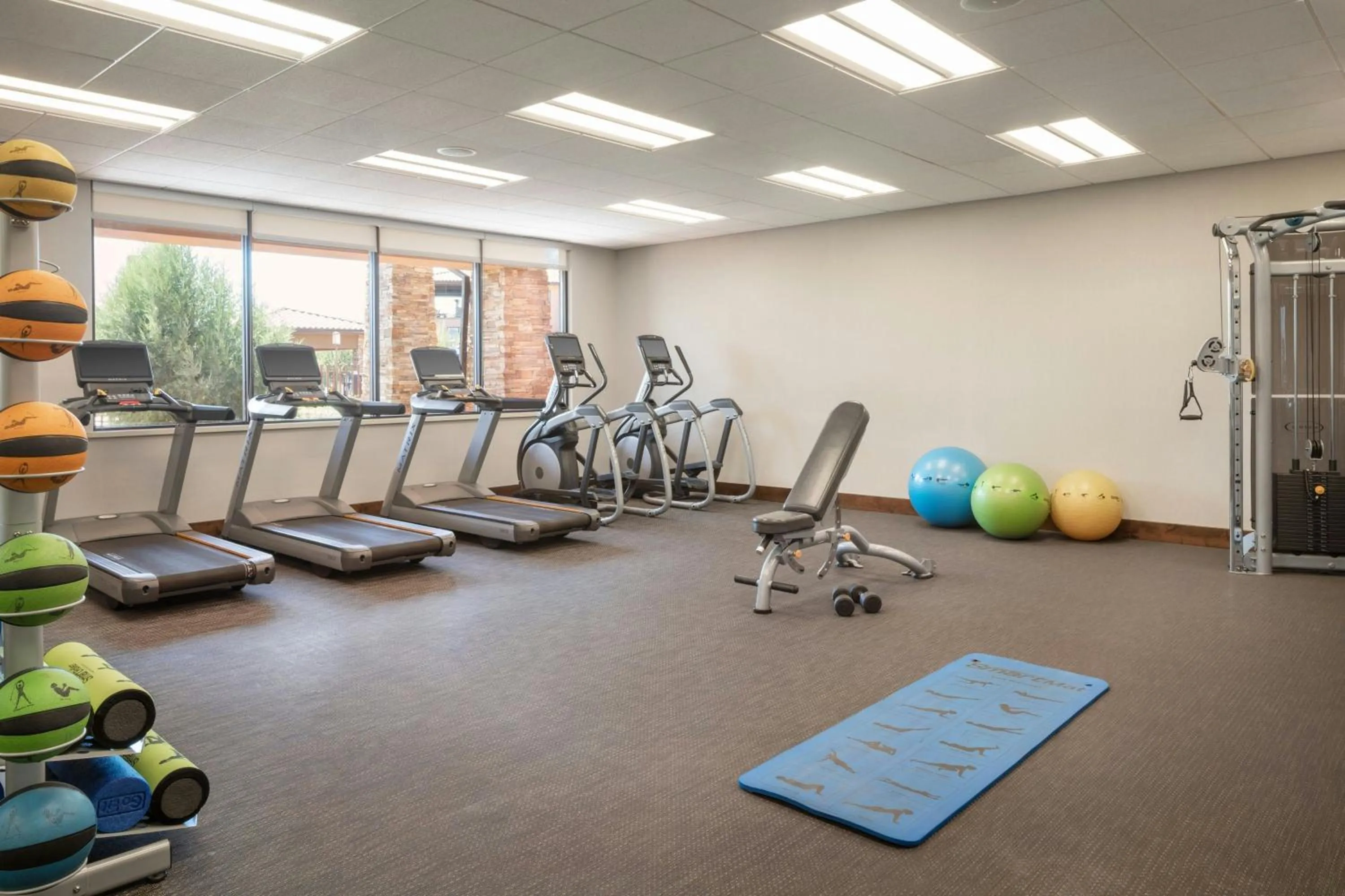 Fitness centre/facilities in Courtyard by Marriott Sedona