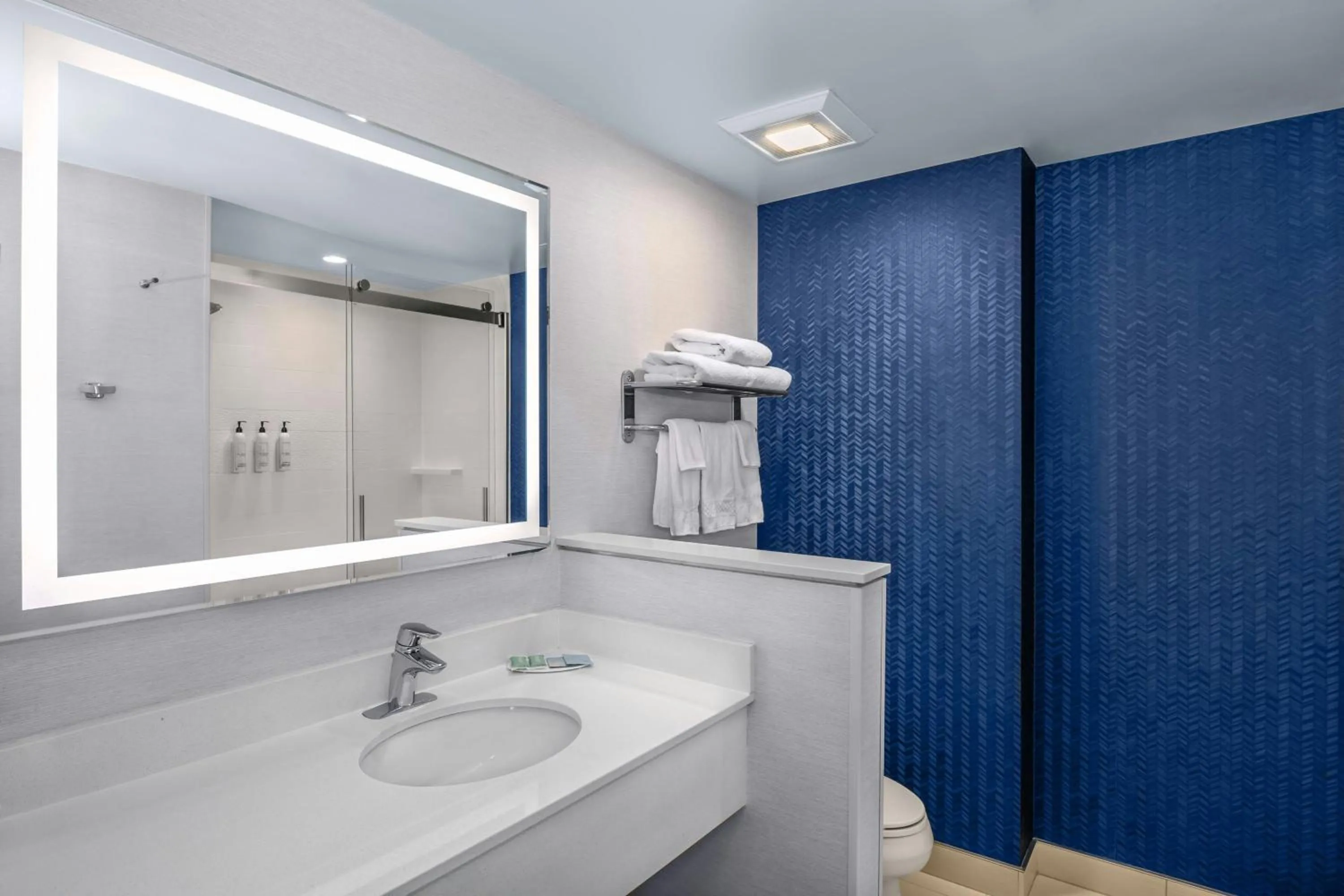 Bathroom in Fairfield Inn & Suites by Marriott Edmonton North