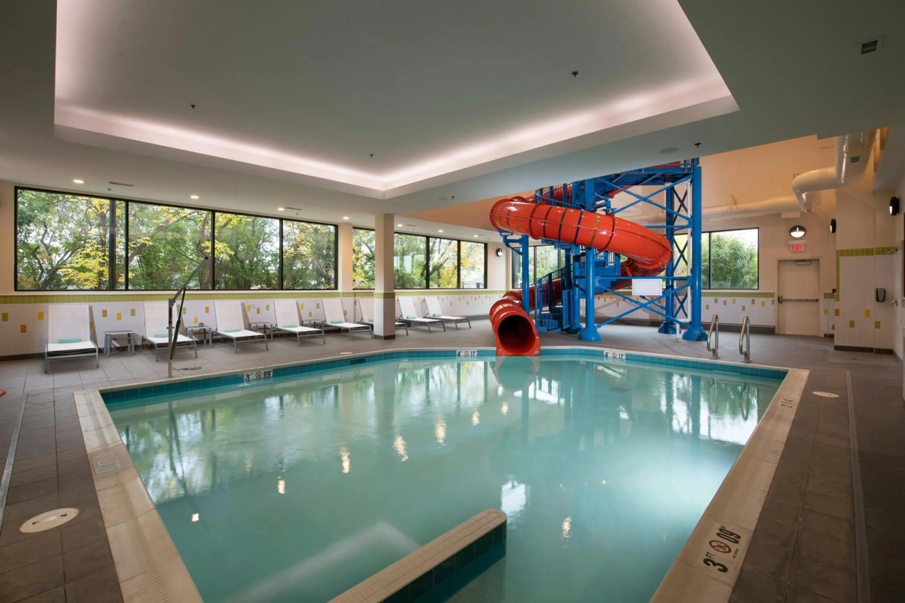 Swimming pool in Fairfield Inn & Suites by Marriott Edmonton North