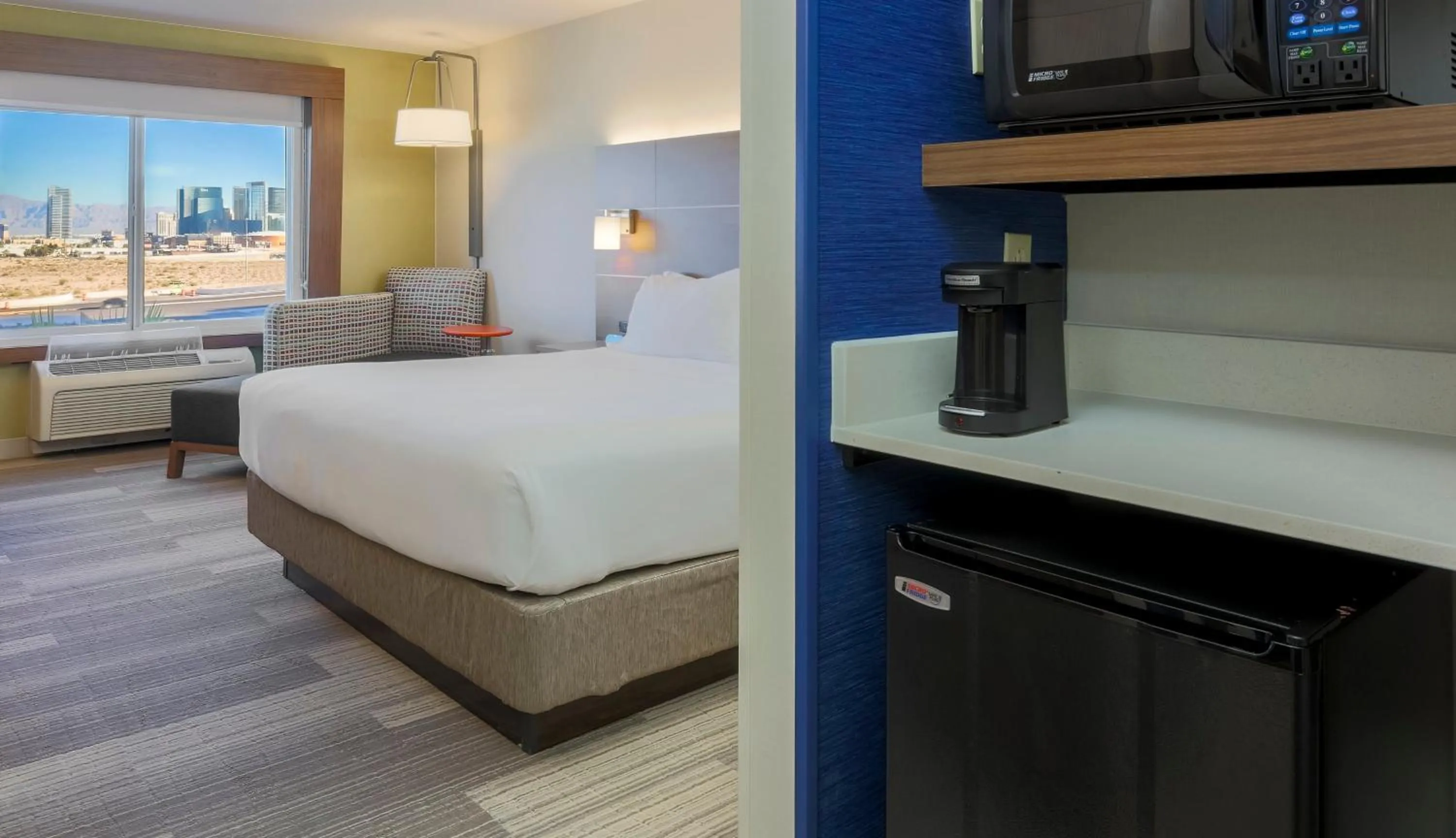 Photo of the whole room, Bed in Holiday Inn Express Las Vegas Stadium Area by IHG