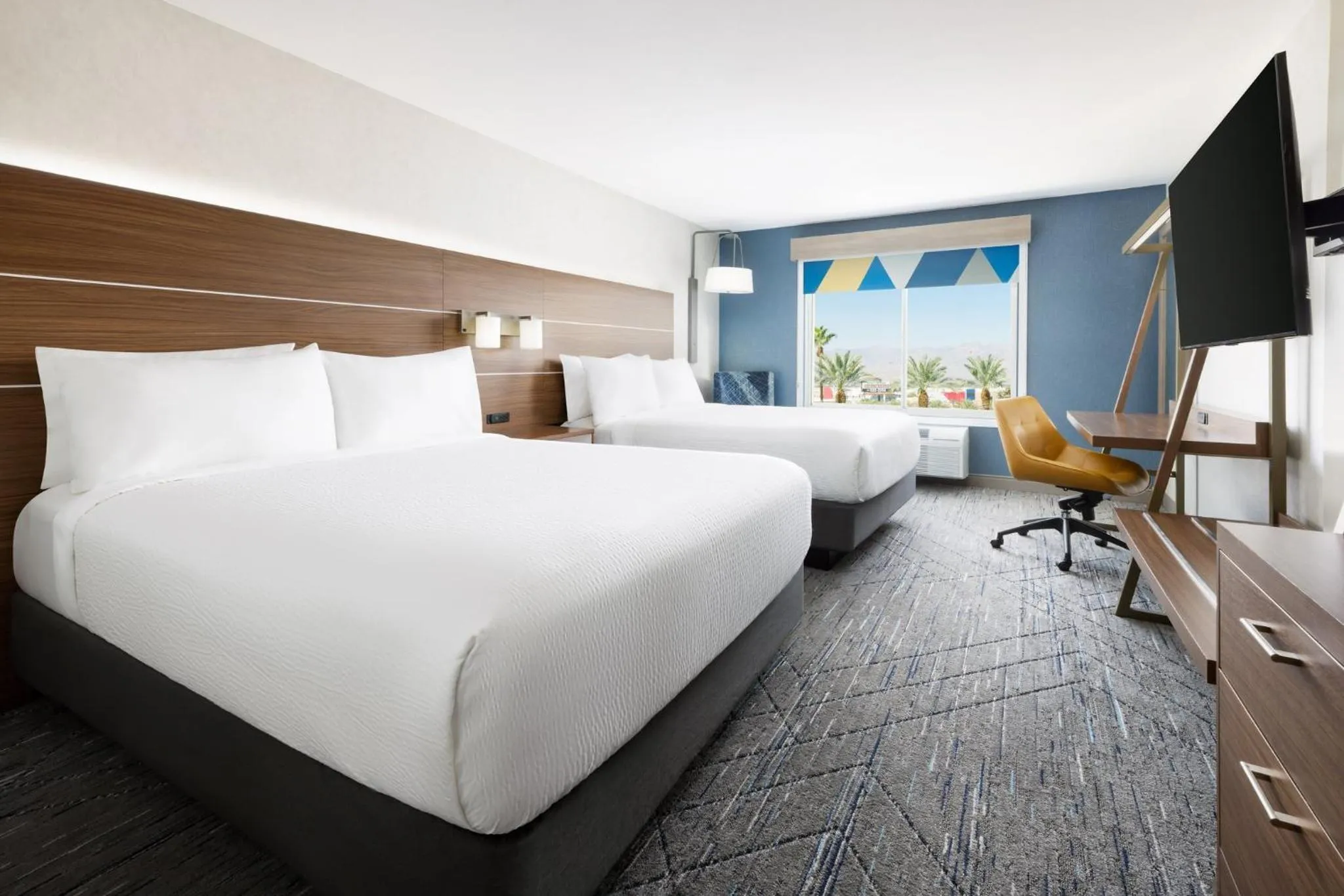 Photo of the whole room, Bed in Holiday Inn Express Las Vegas Stadium Area by IHG