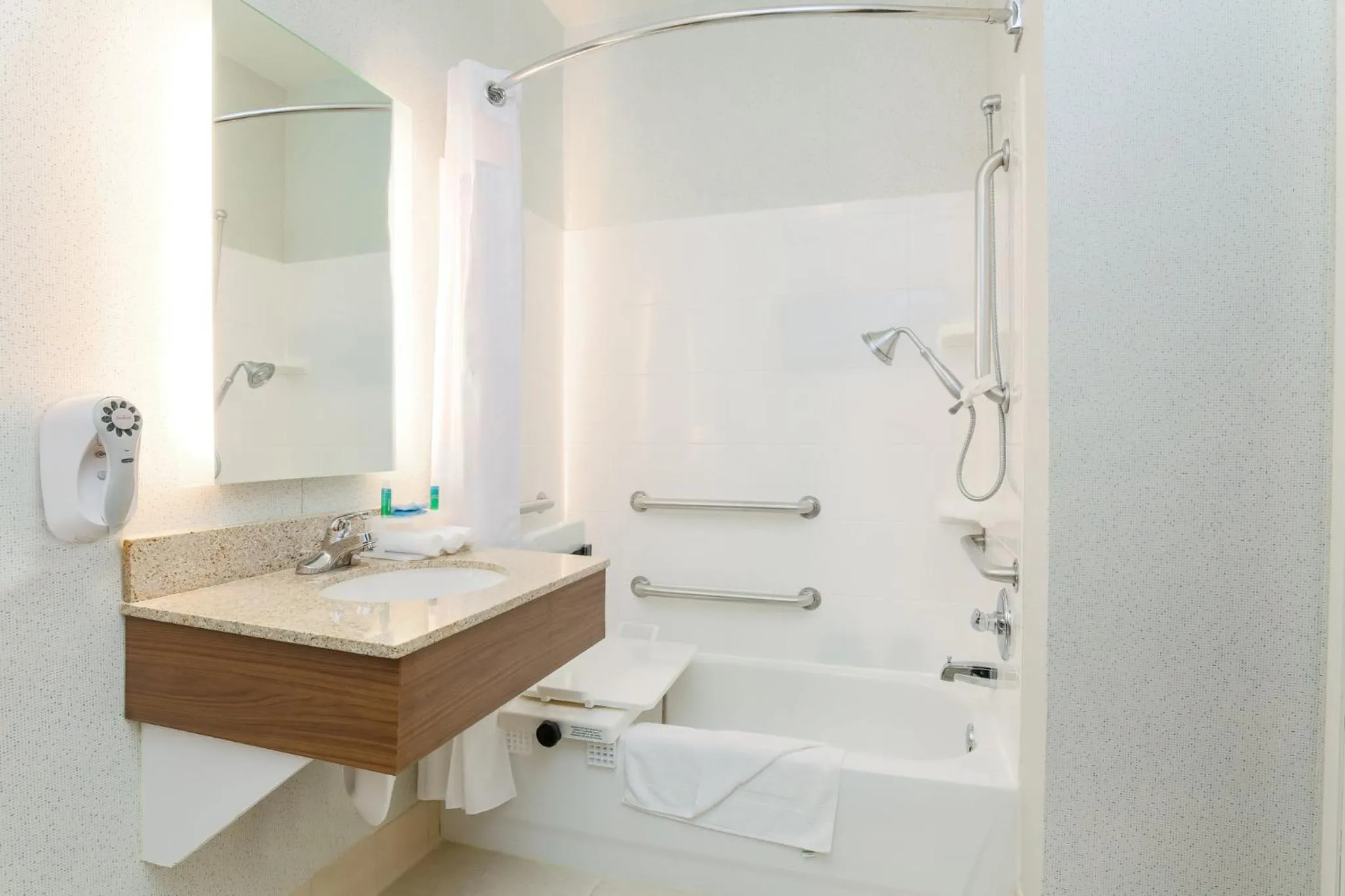 Bathroom in Holiday Inn Express Las Vegas Stadium Area by IHG