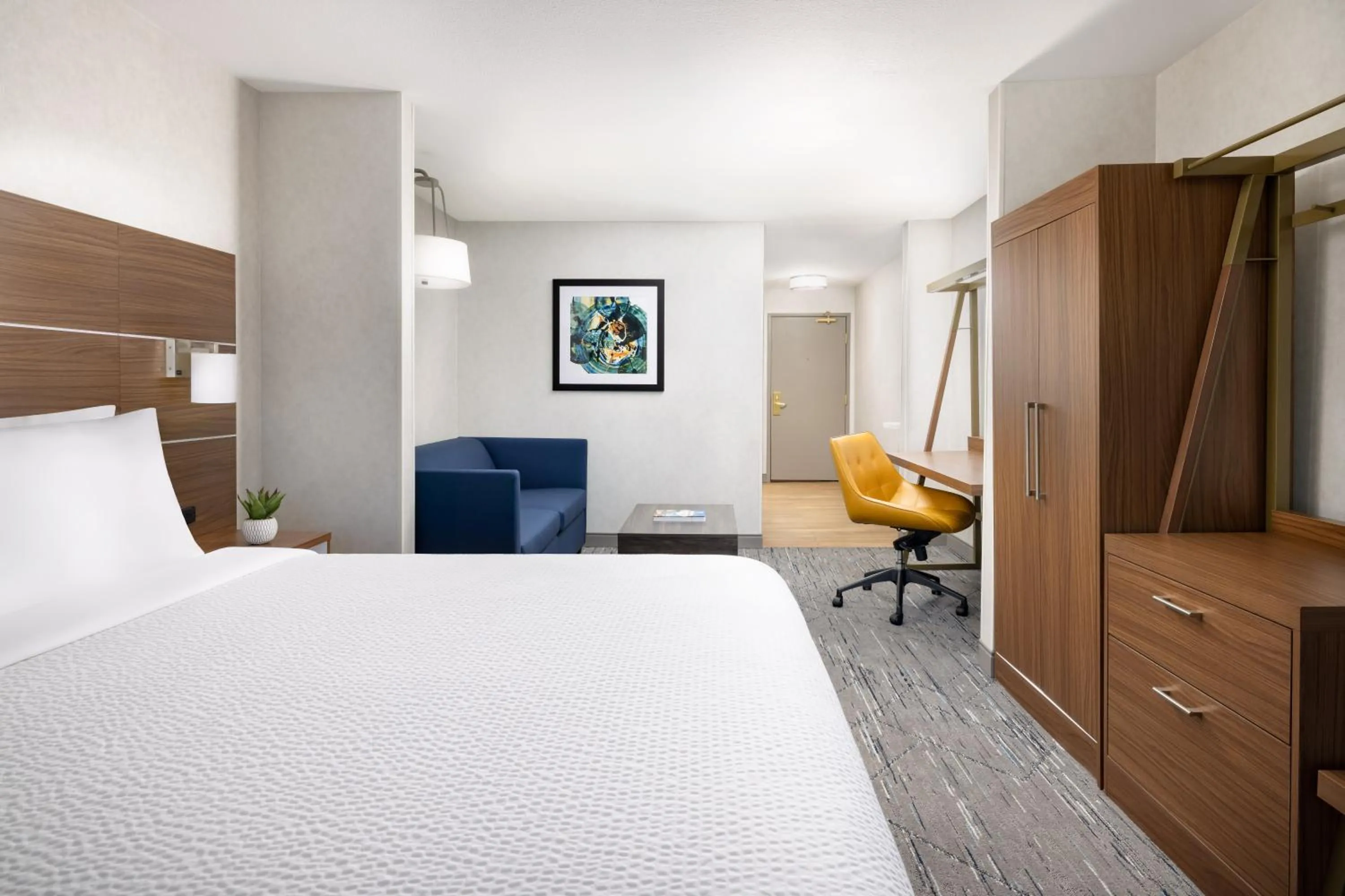 Bedroom, Bed in Holiday Inn Express Las Vegas Stadium Area by IHG