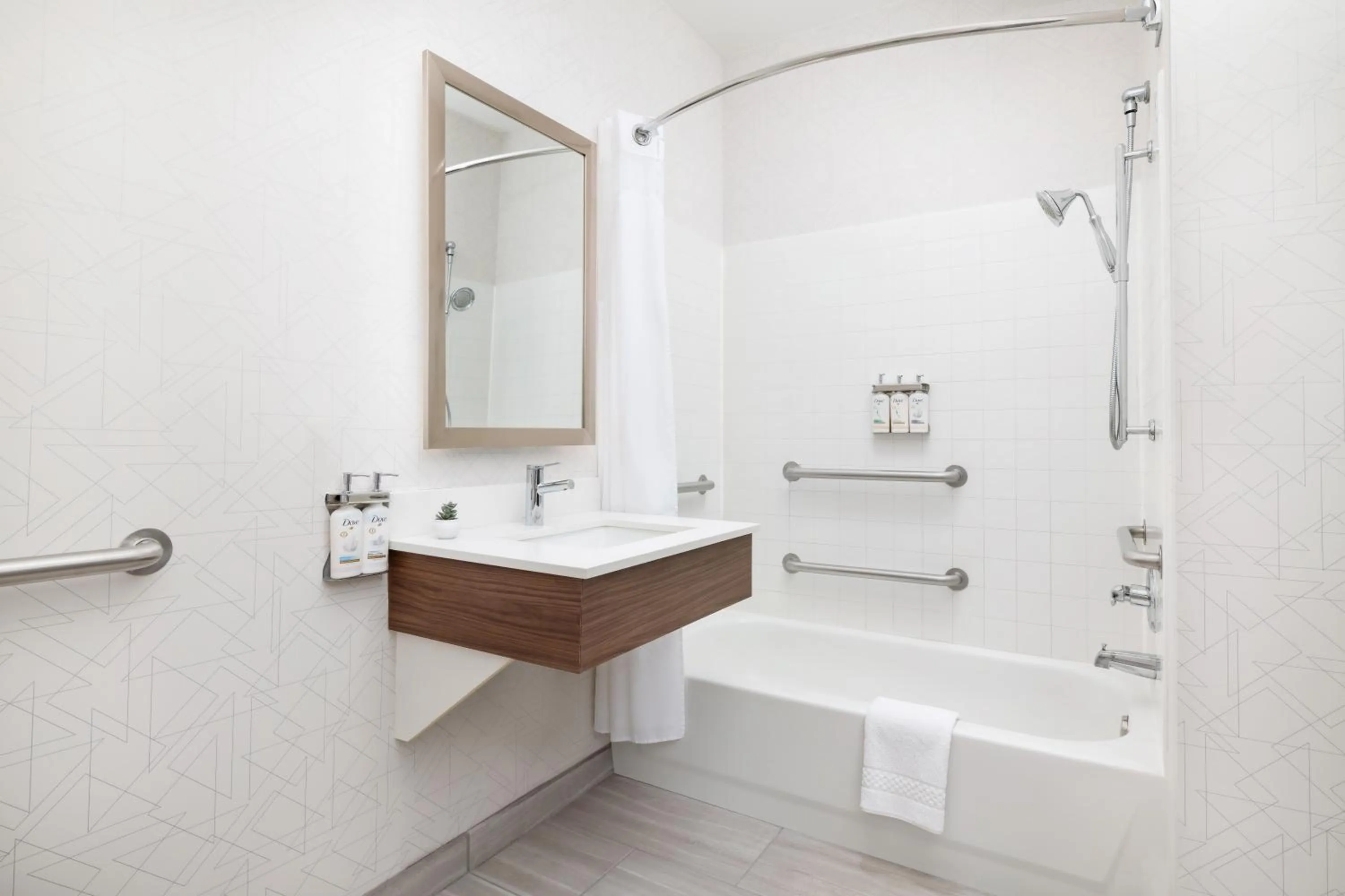 Bathroom in Holiday Inn Express Las Vegas Stadium Area by IHG