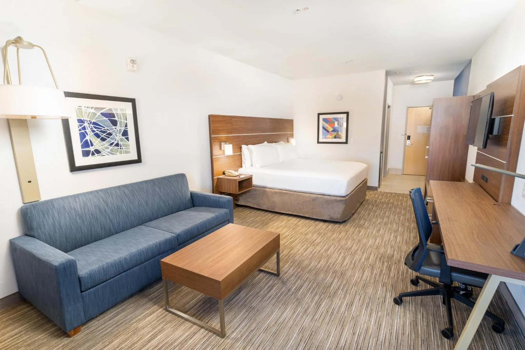 Photo of the whole room, Bed in Holiday Inn Express & Suites Las Vegas SW Springvalley by IHG