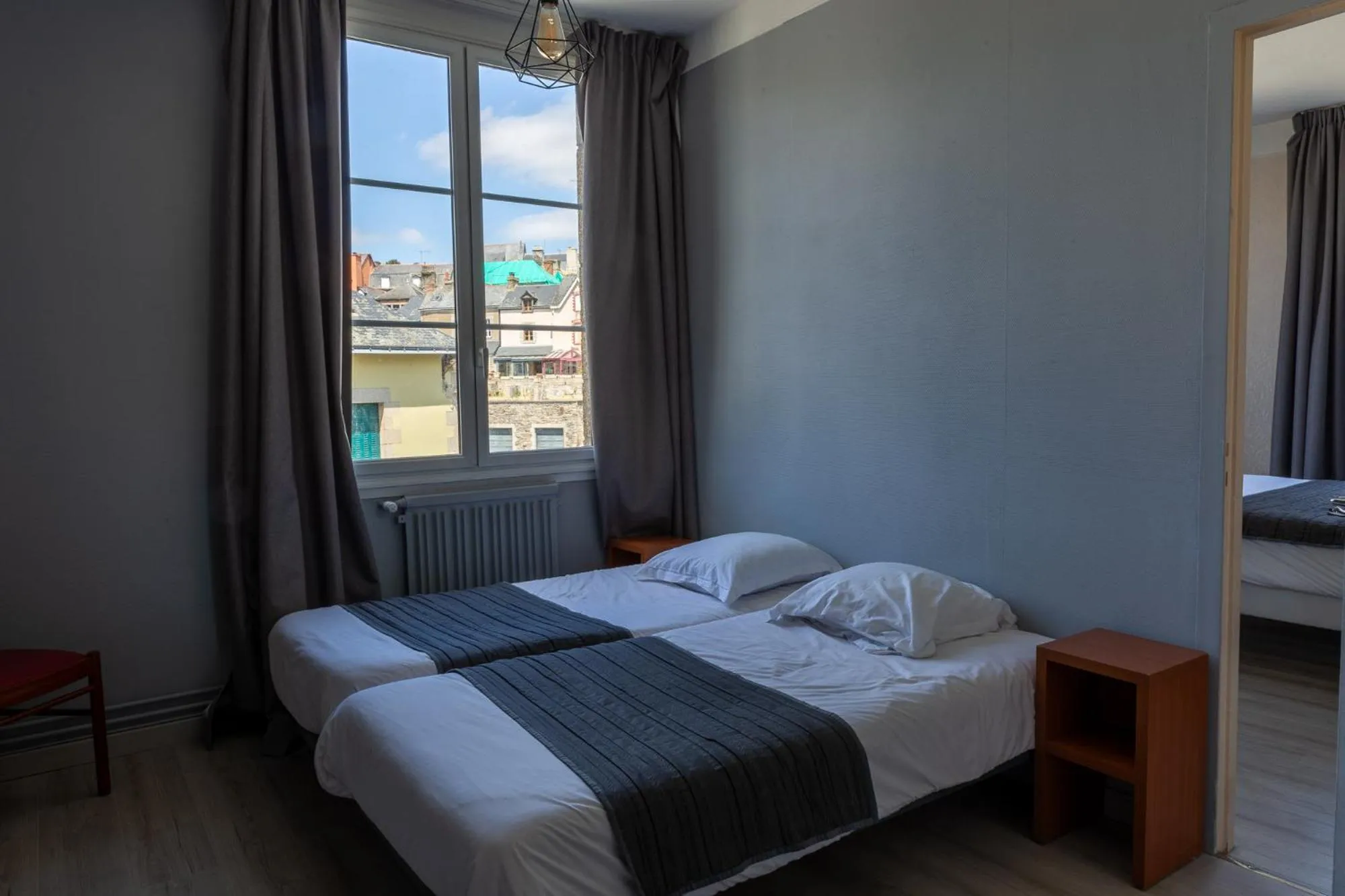 Bedroom, Bed in Hôtel Restaurant Du Château