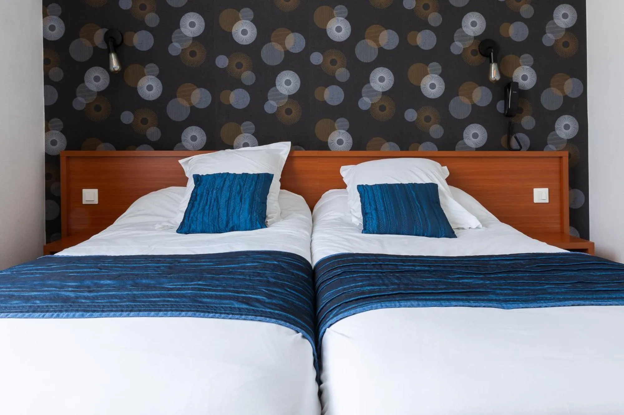 Bedroom, Bed in Hôtel Restaurant Du Château