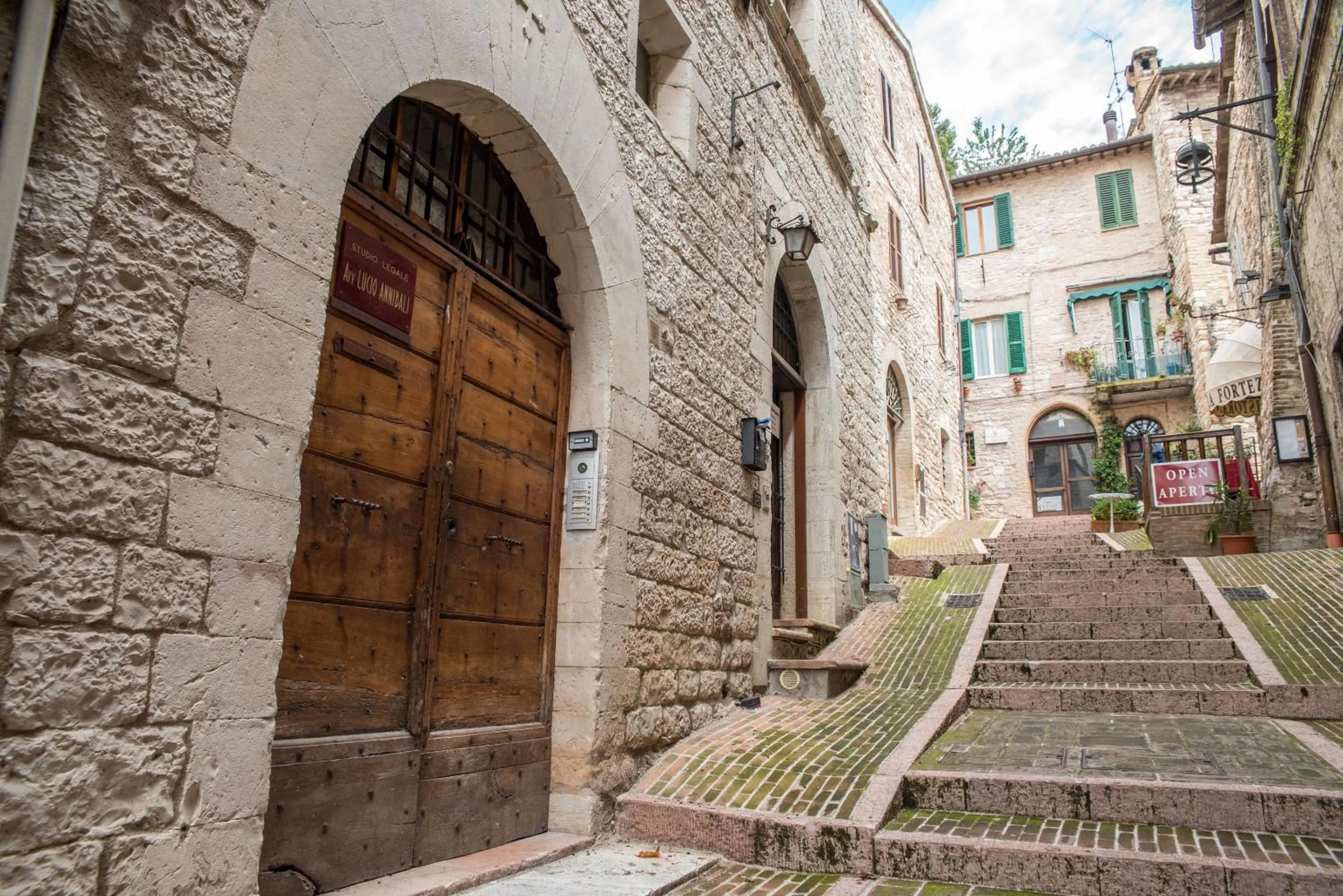 Facade/entrance in Casa Balestra
