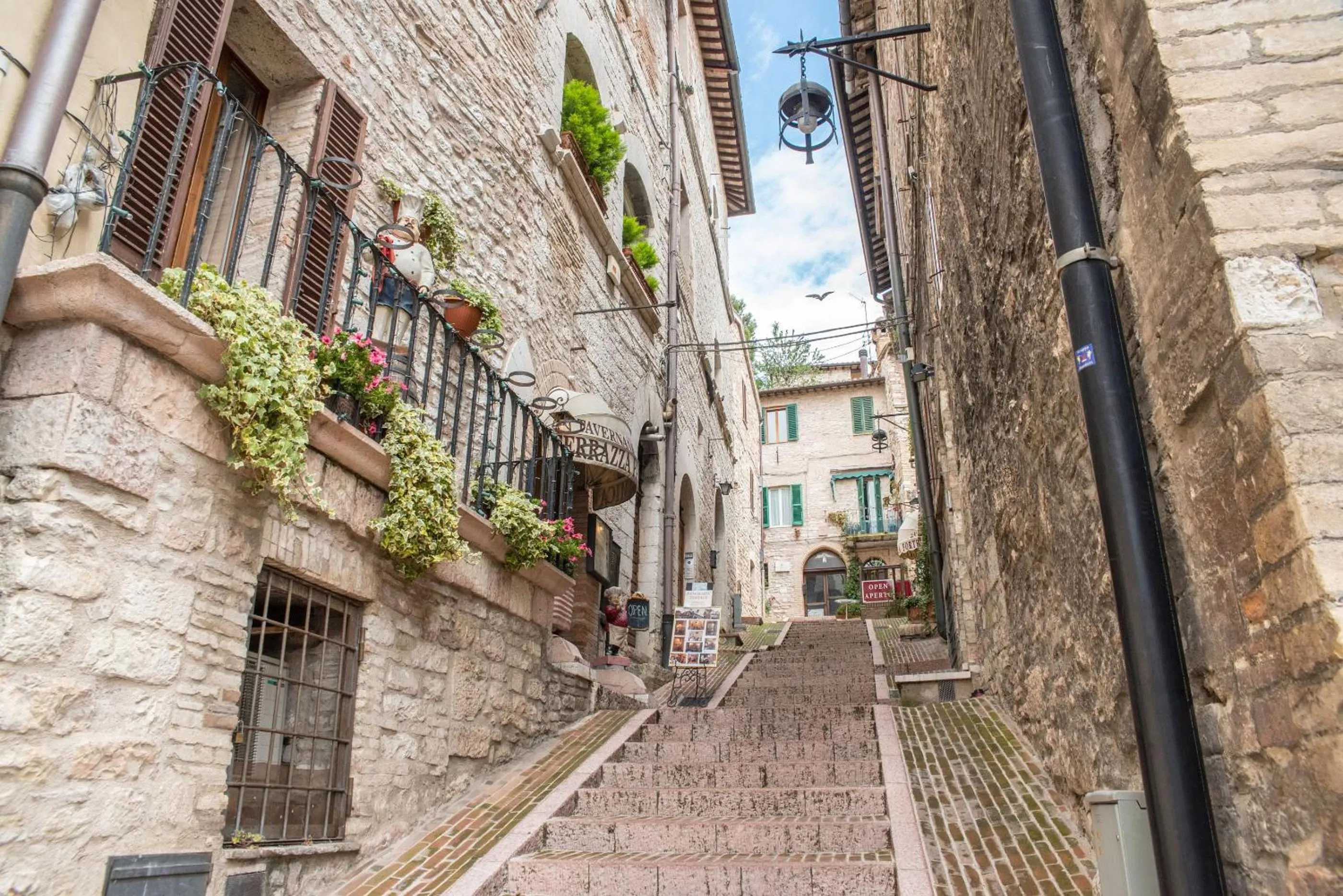 Street view in Casa Balestra