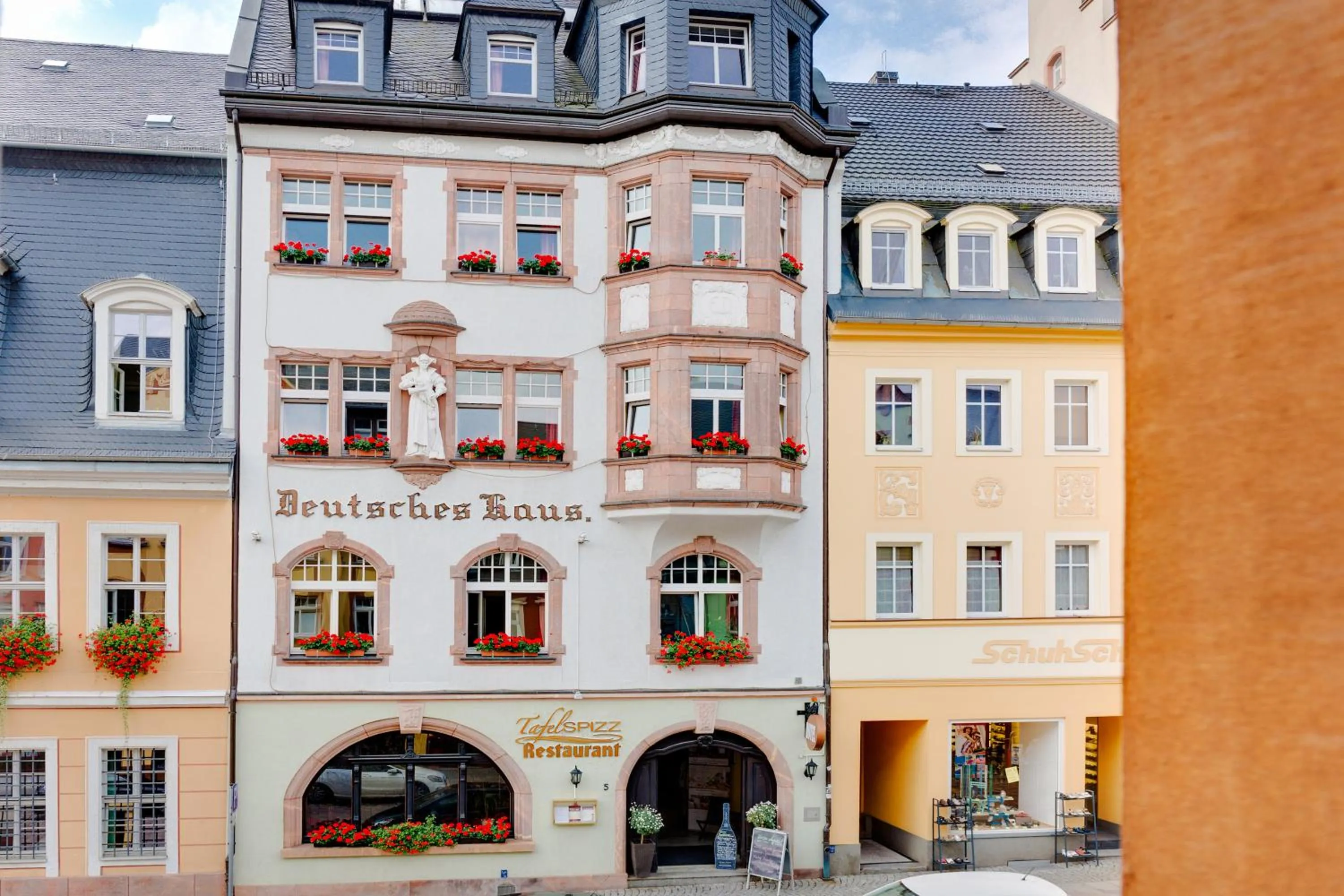 Property building in Hotel Deutsches Haus Mittweida