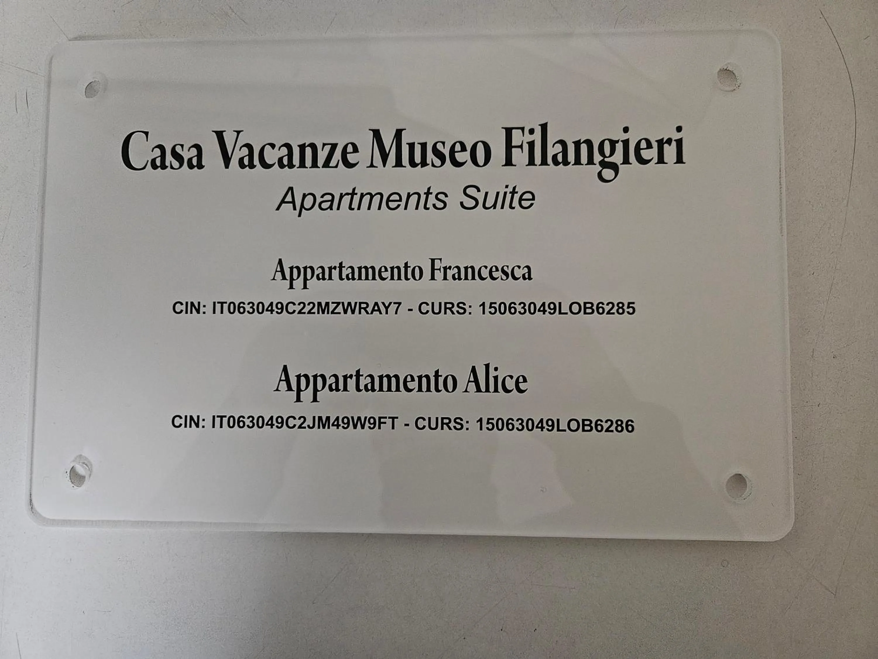 Property logo or sign in Museo Filangieri Suite