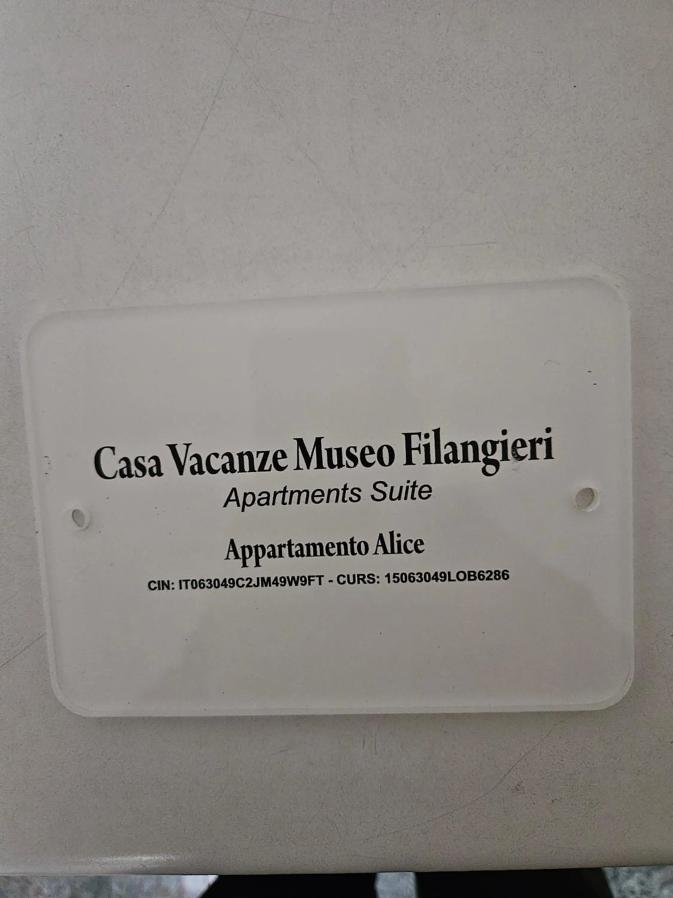Property logo or sign in Museo Filangieri Suite