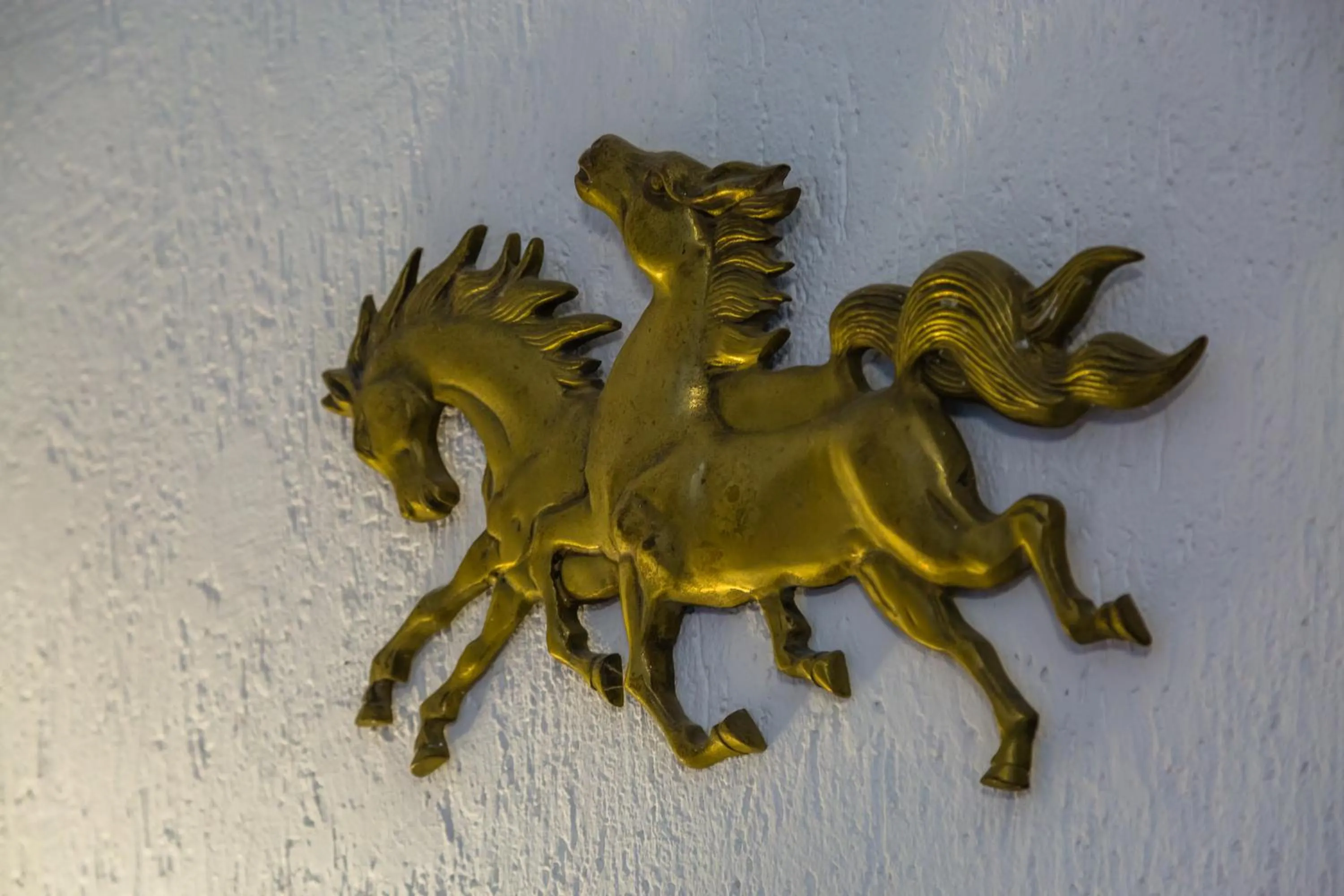 Decorative detail in Museo Filangieri Suite