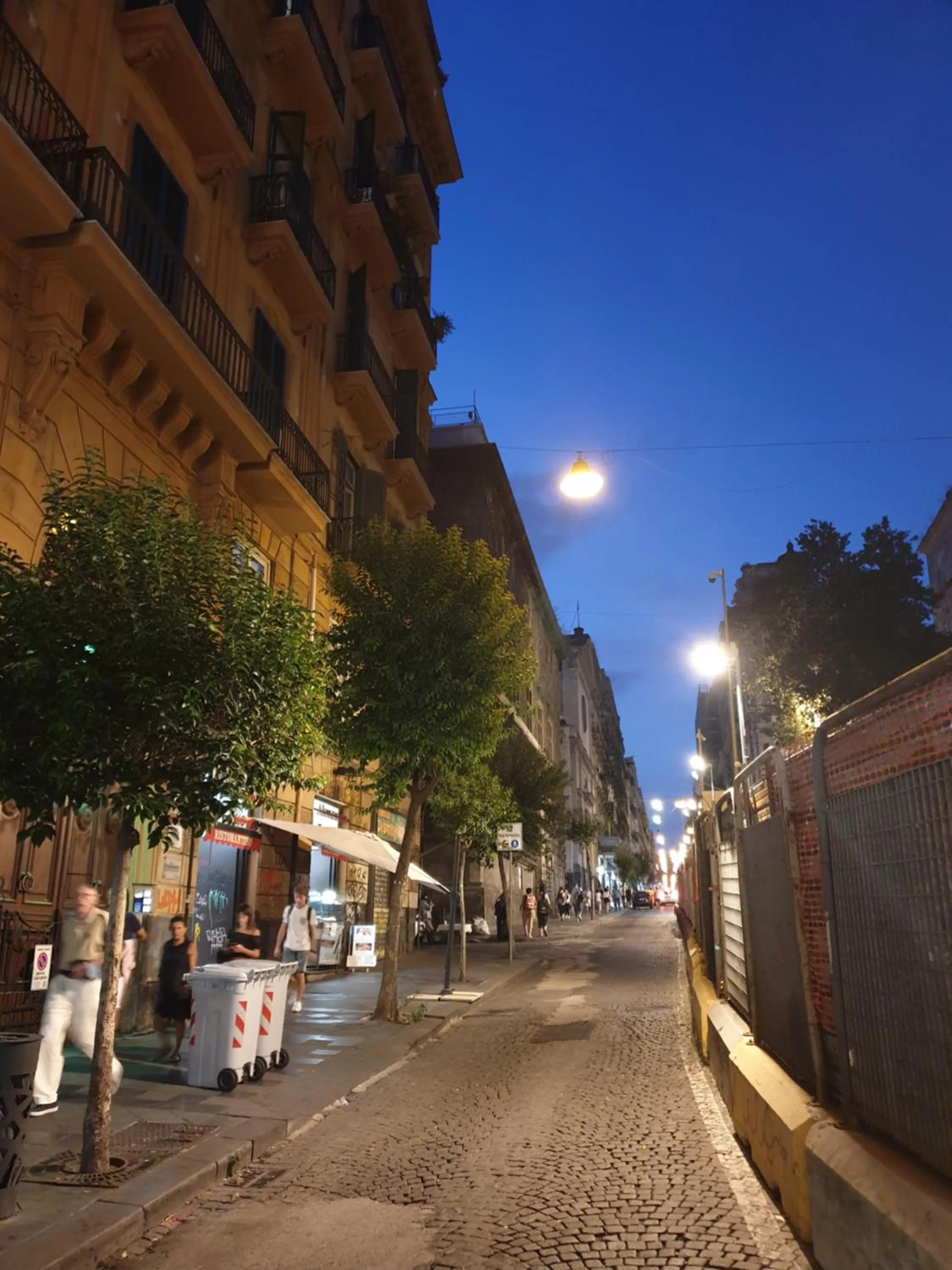 Street view in Museo Filangieri Suite