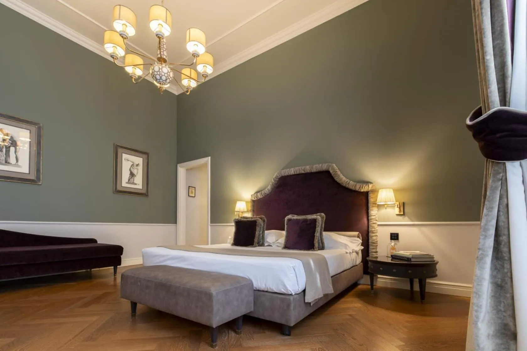 Photo of the whole room, Bed in Palazzo Roselli Cecconi