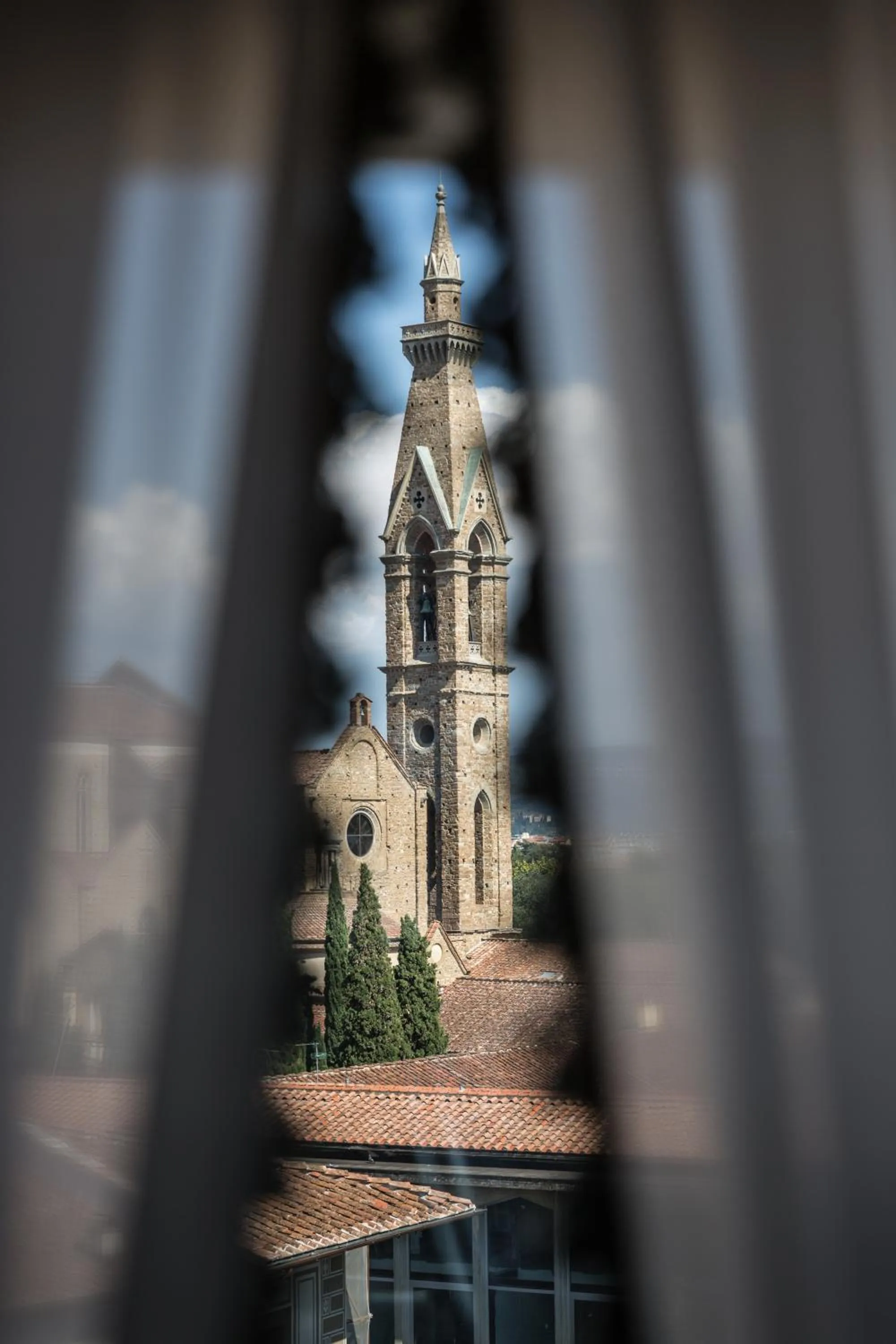 City view in Palazzo Roselli Cecconi